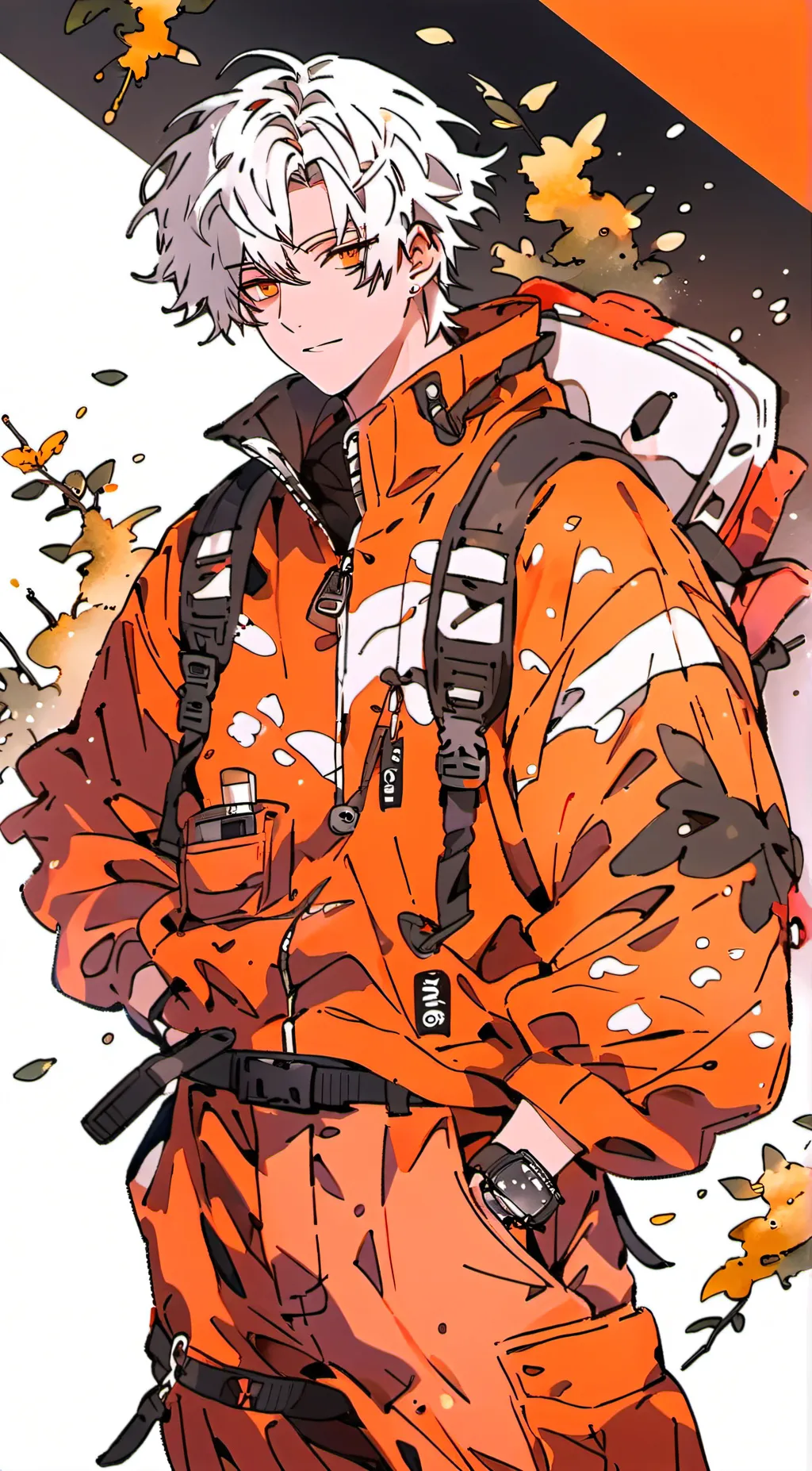 ai character: leo background