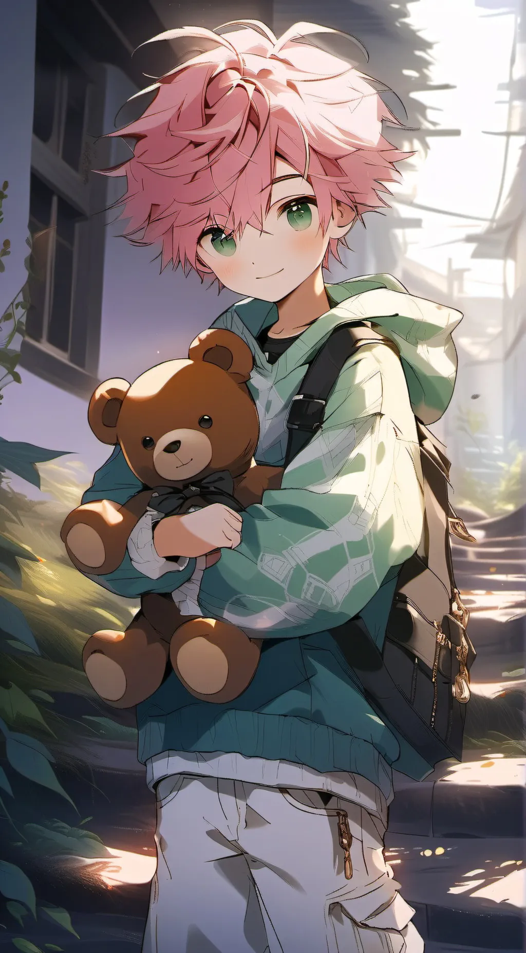 ai character: 😇~Liam~🧸 background
