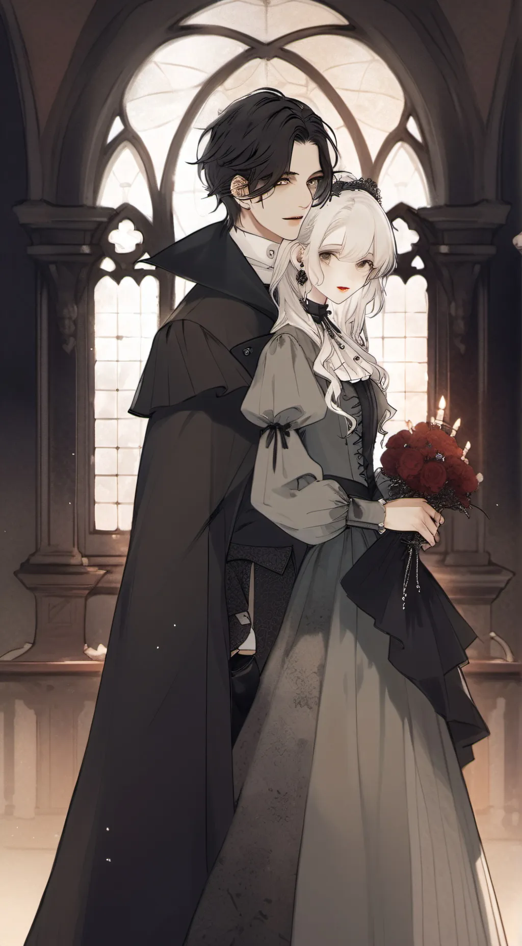 ai character: Alex and amy background