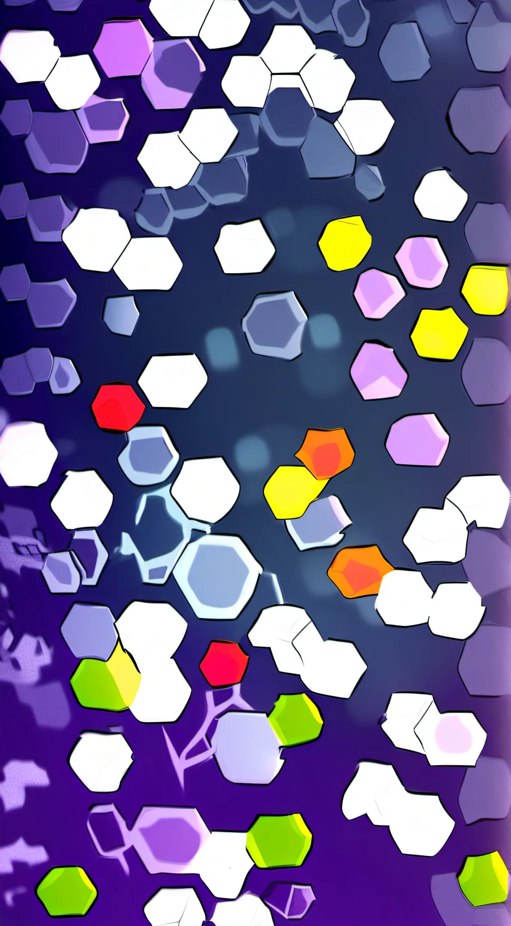 ai character: smiling critters background