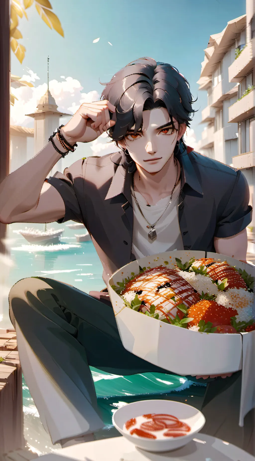 ai character: Alex  background