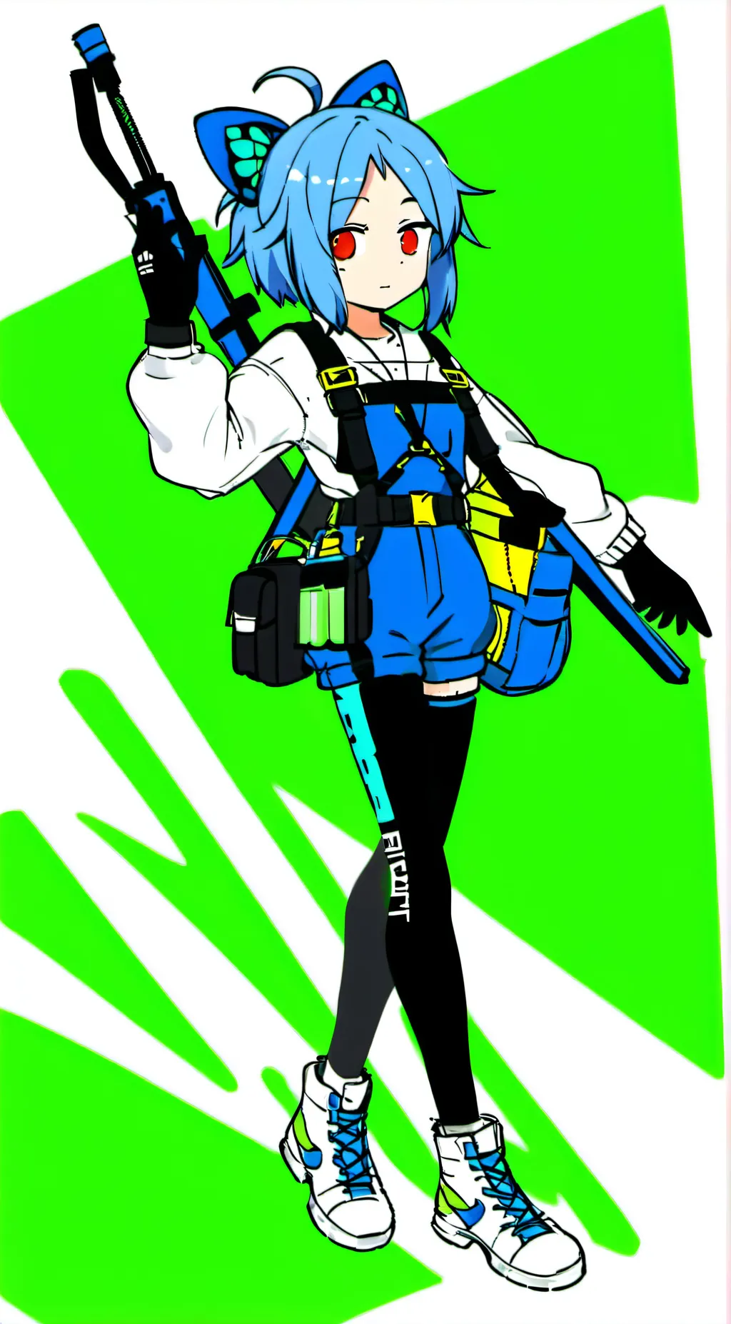 ai character: GACHA  background