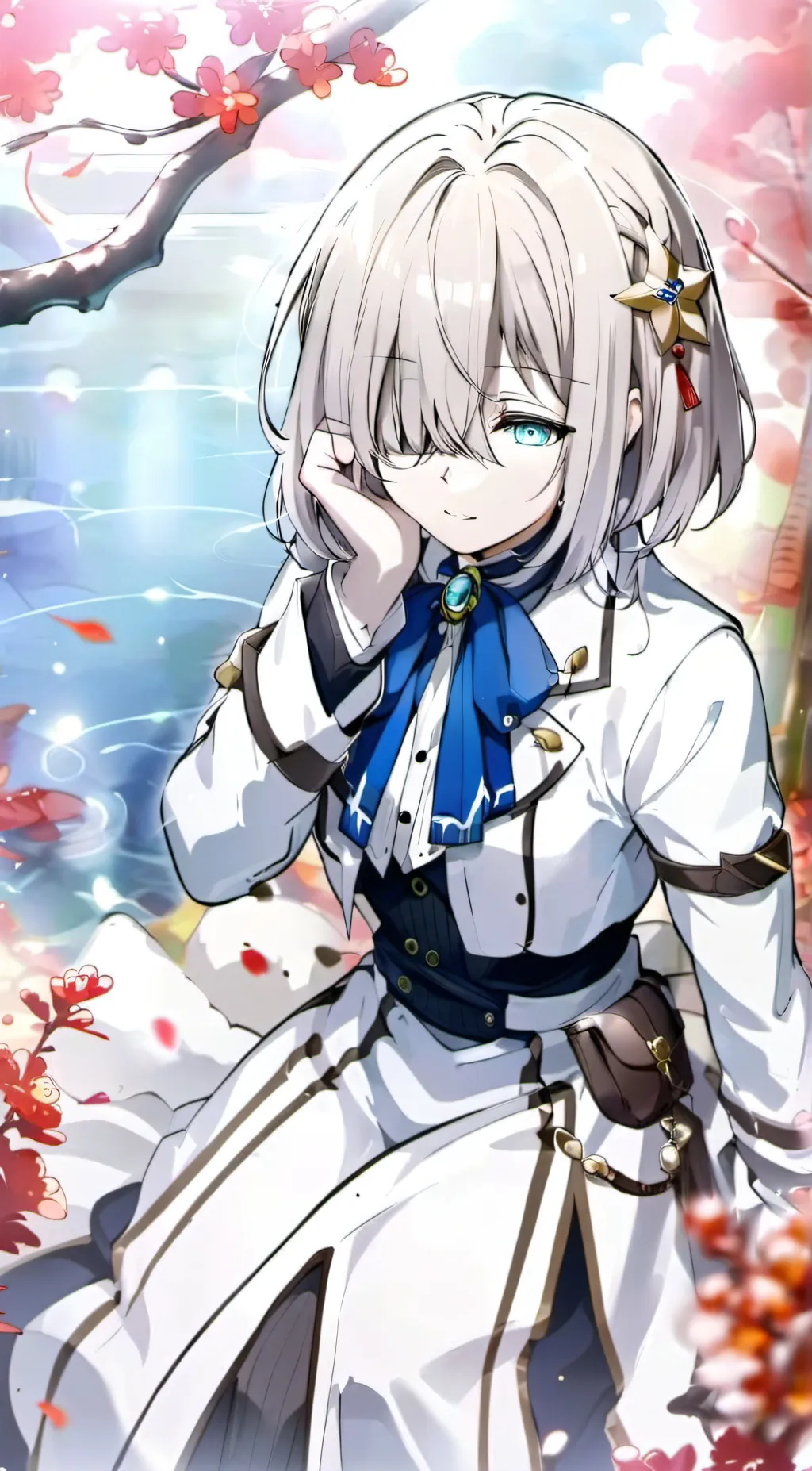 ai character: Observer zero background