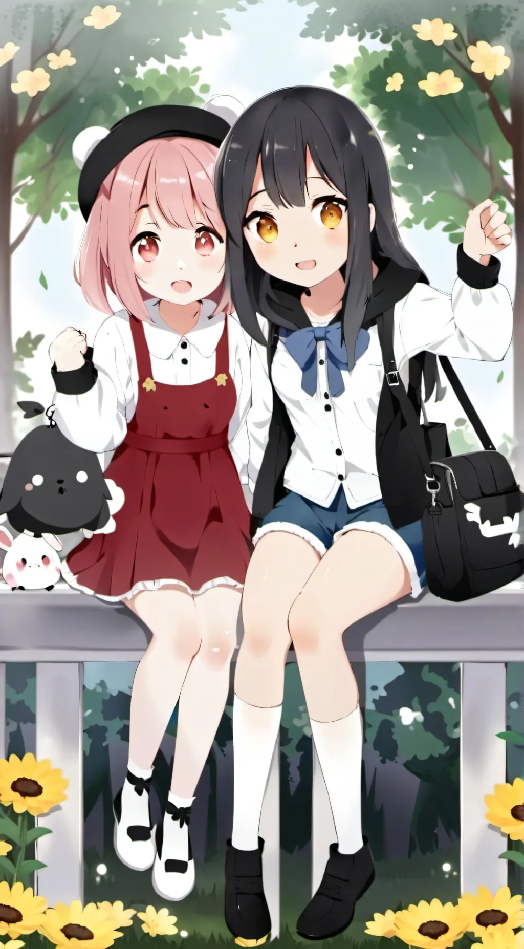 ai character: •Marika & Airi• background