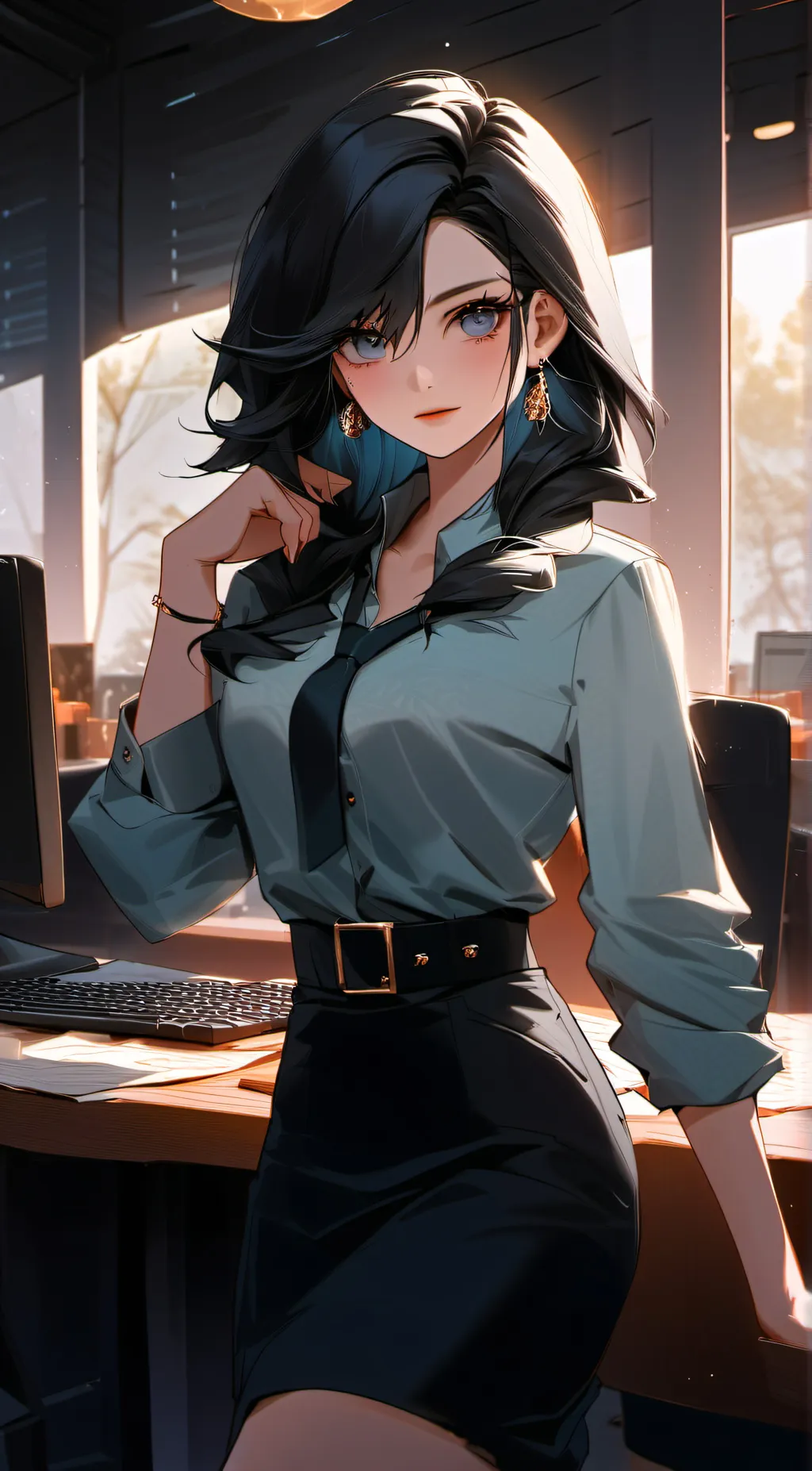 ai character: Haley background