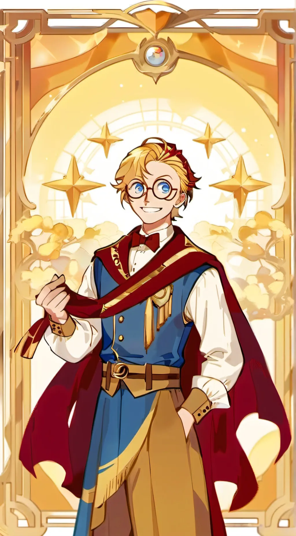 ai character: doll drops background