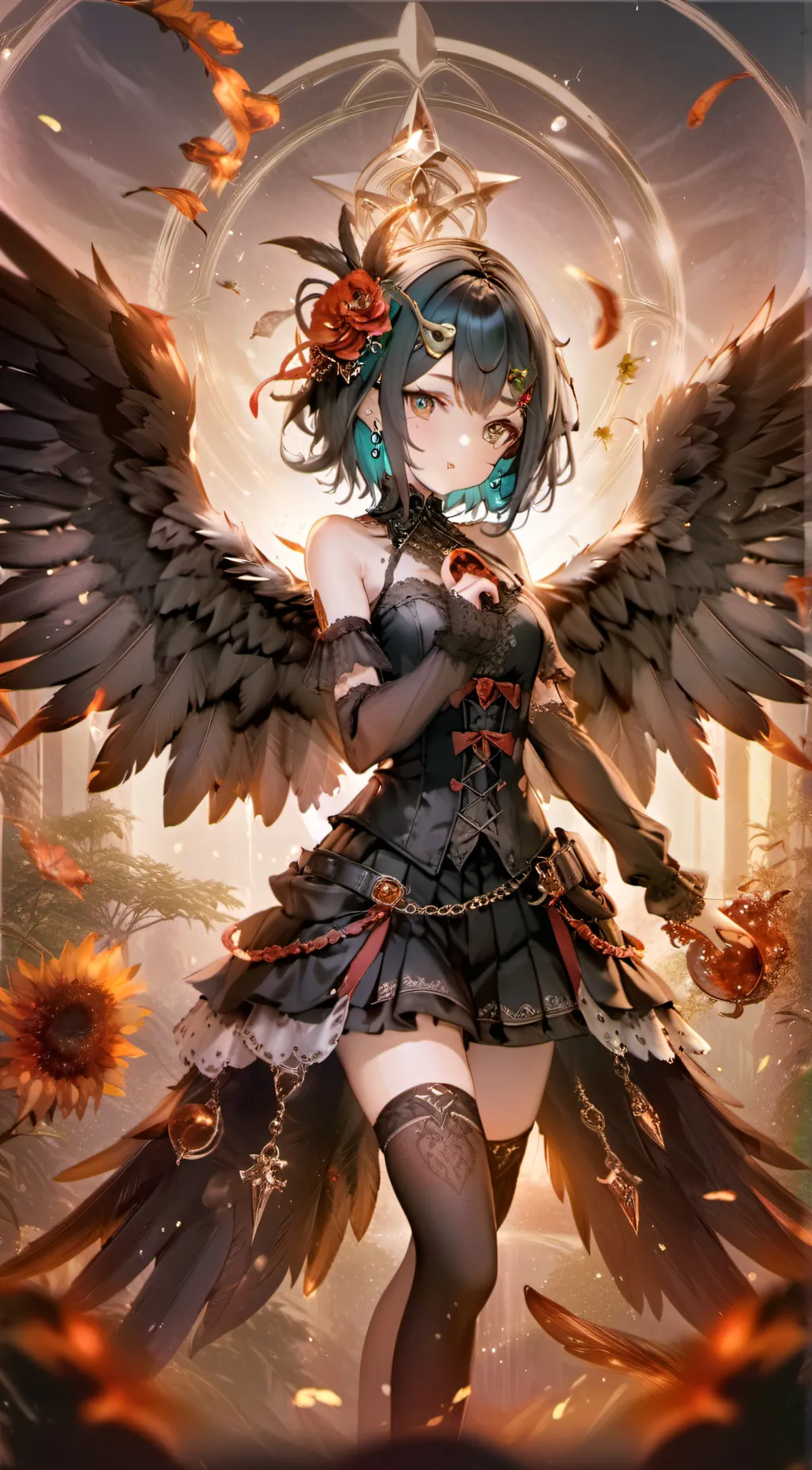 ai character: Luna background