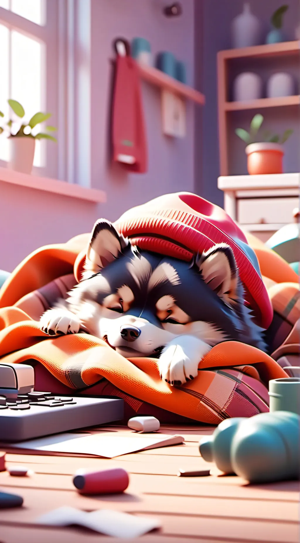 ai character: meme background