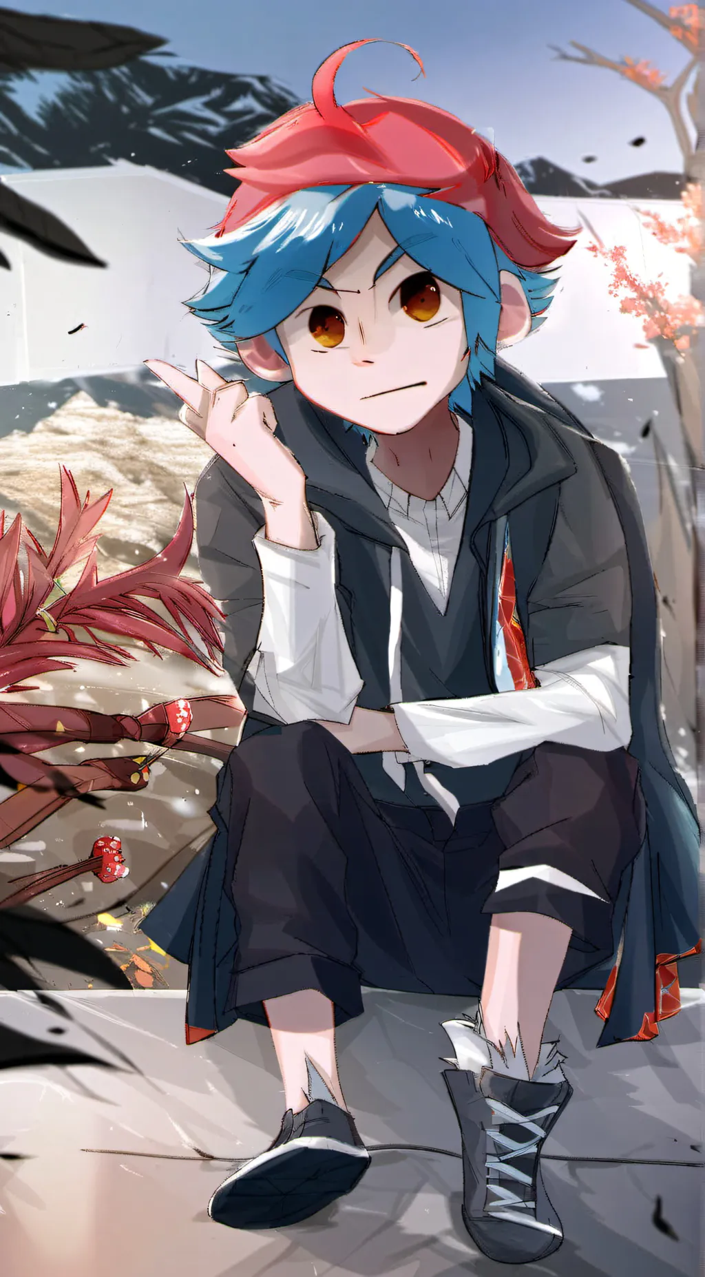 ai character: gs boyfriend  background