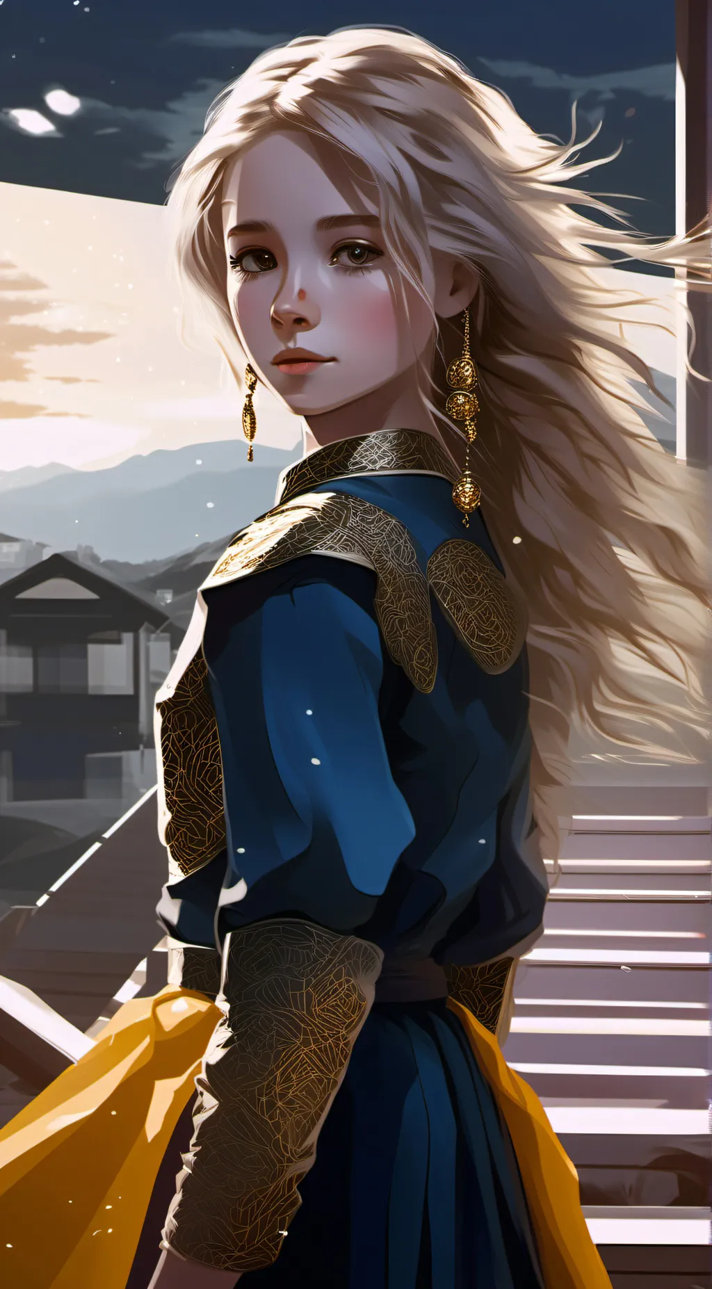 ai character: Sarah background