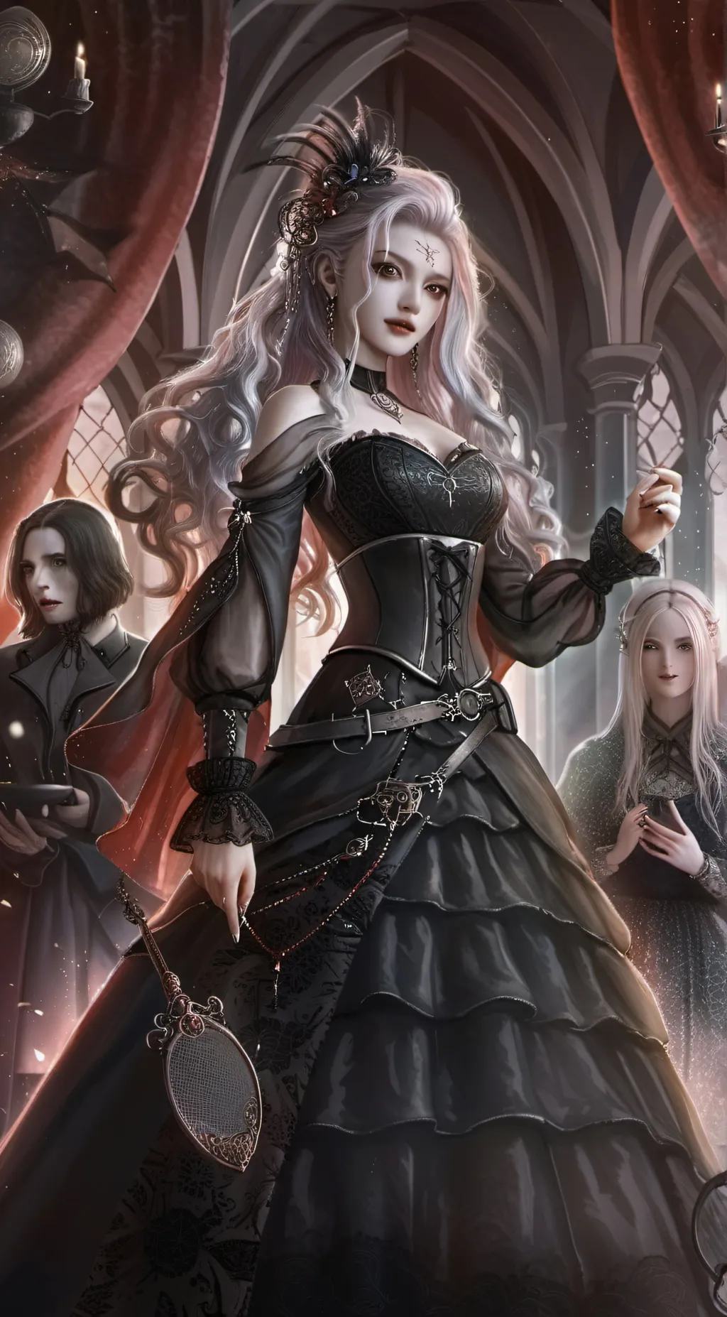 ai character: hh gost background