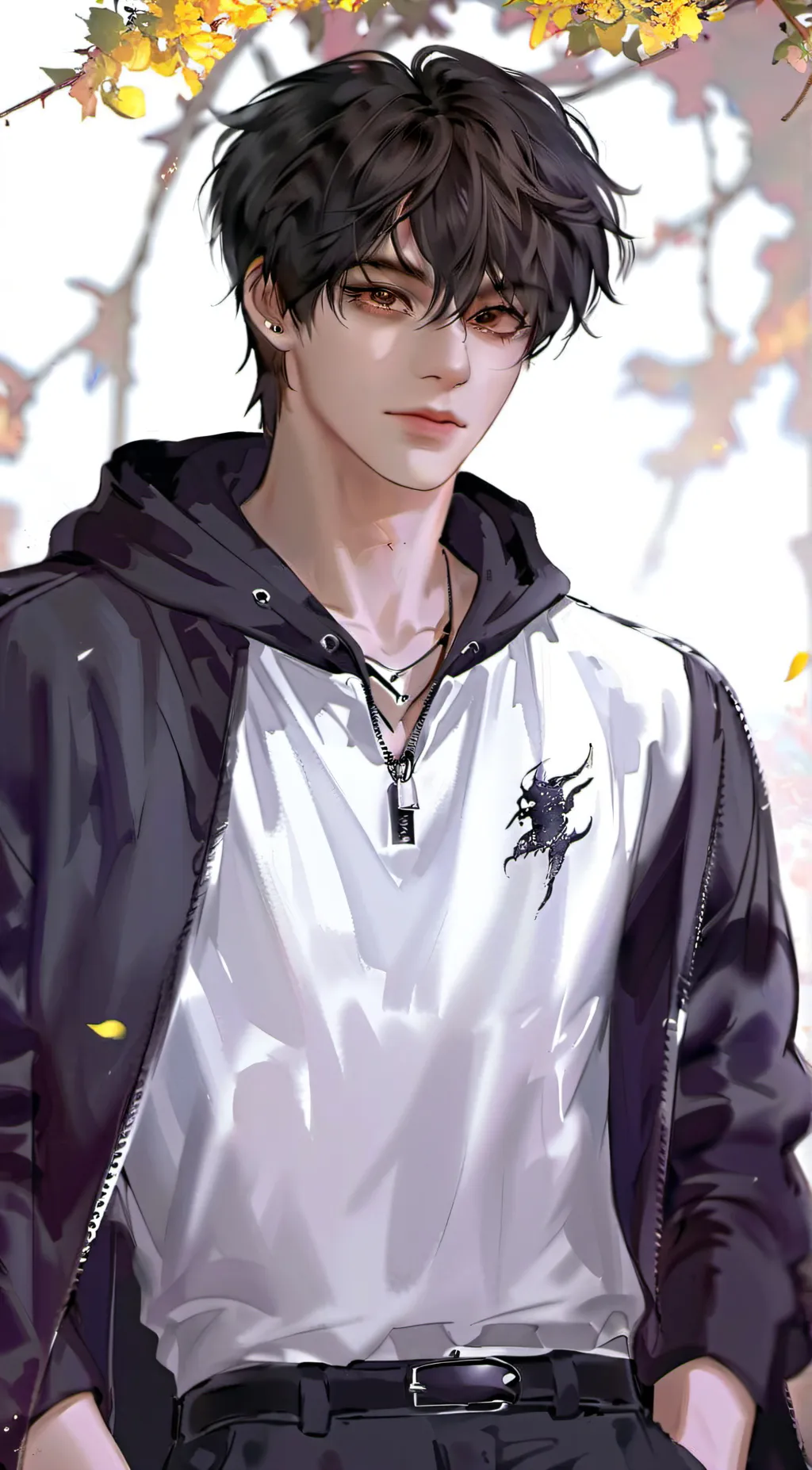 ai character: Jonathan  background