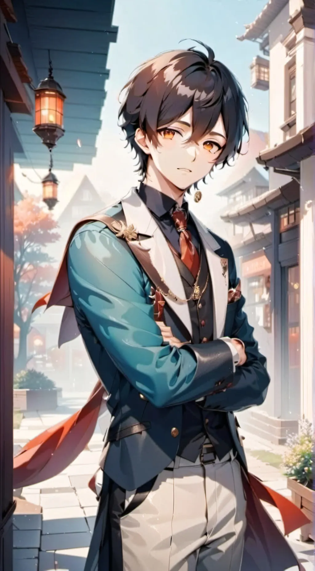 ai character: Zach background