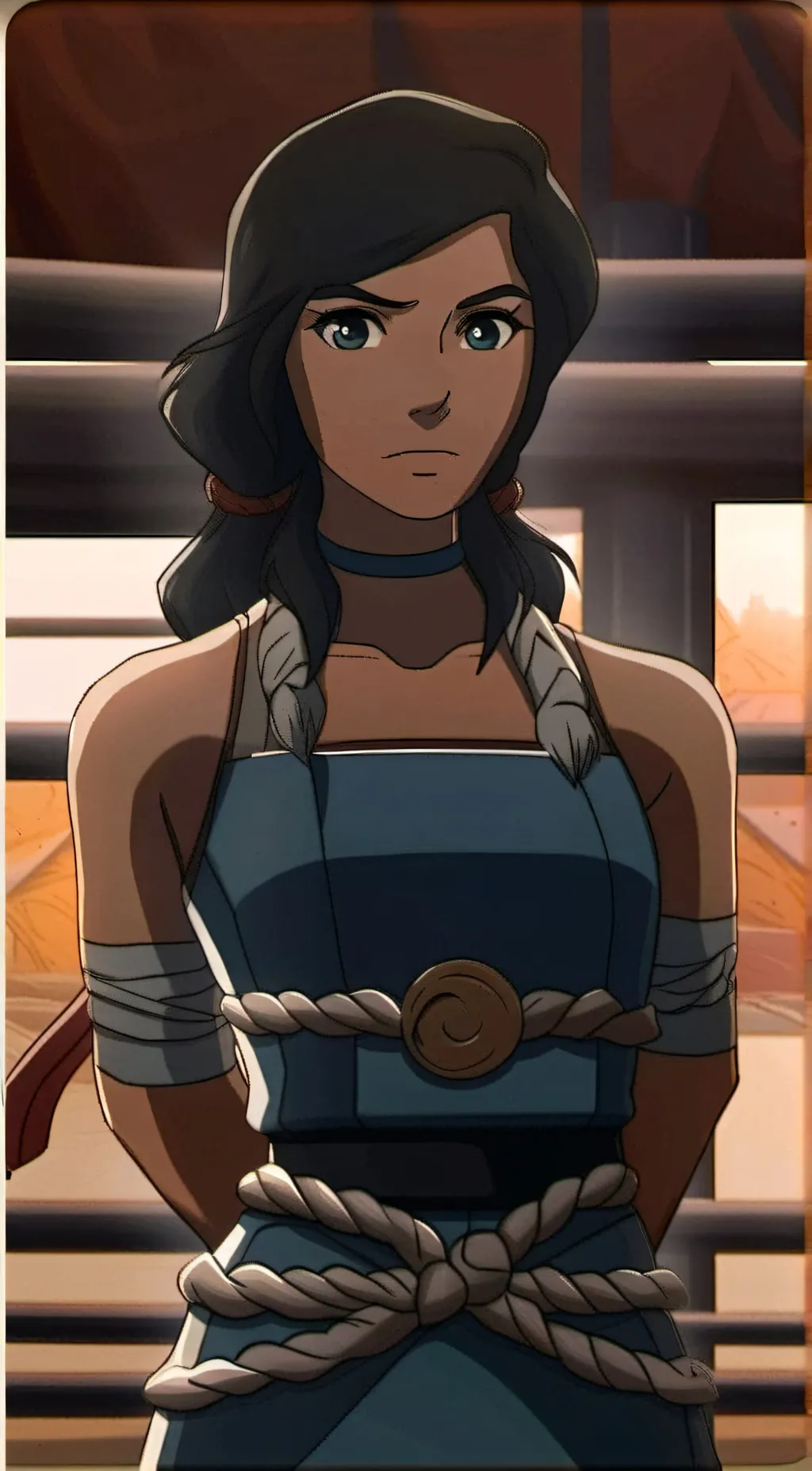 ai character: Ayana background