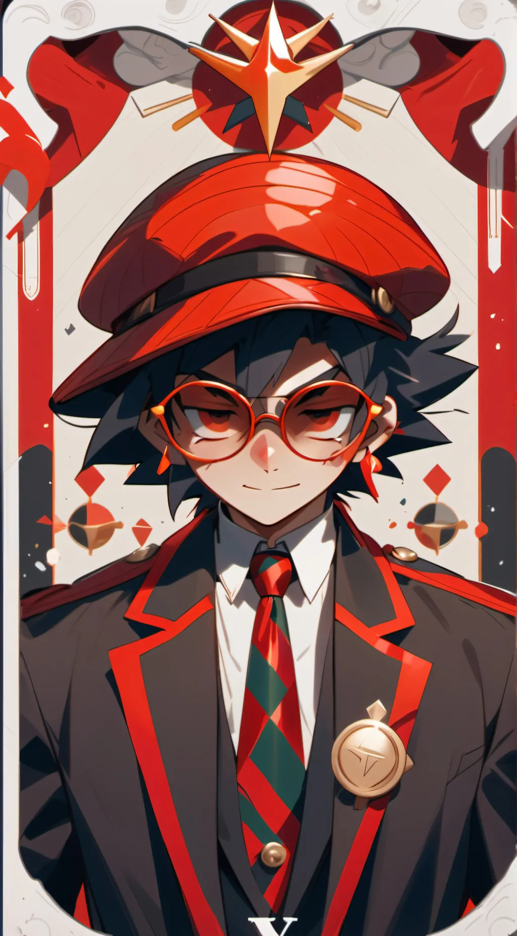 ai character: Valentino background