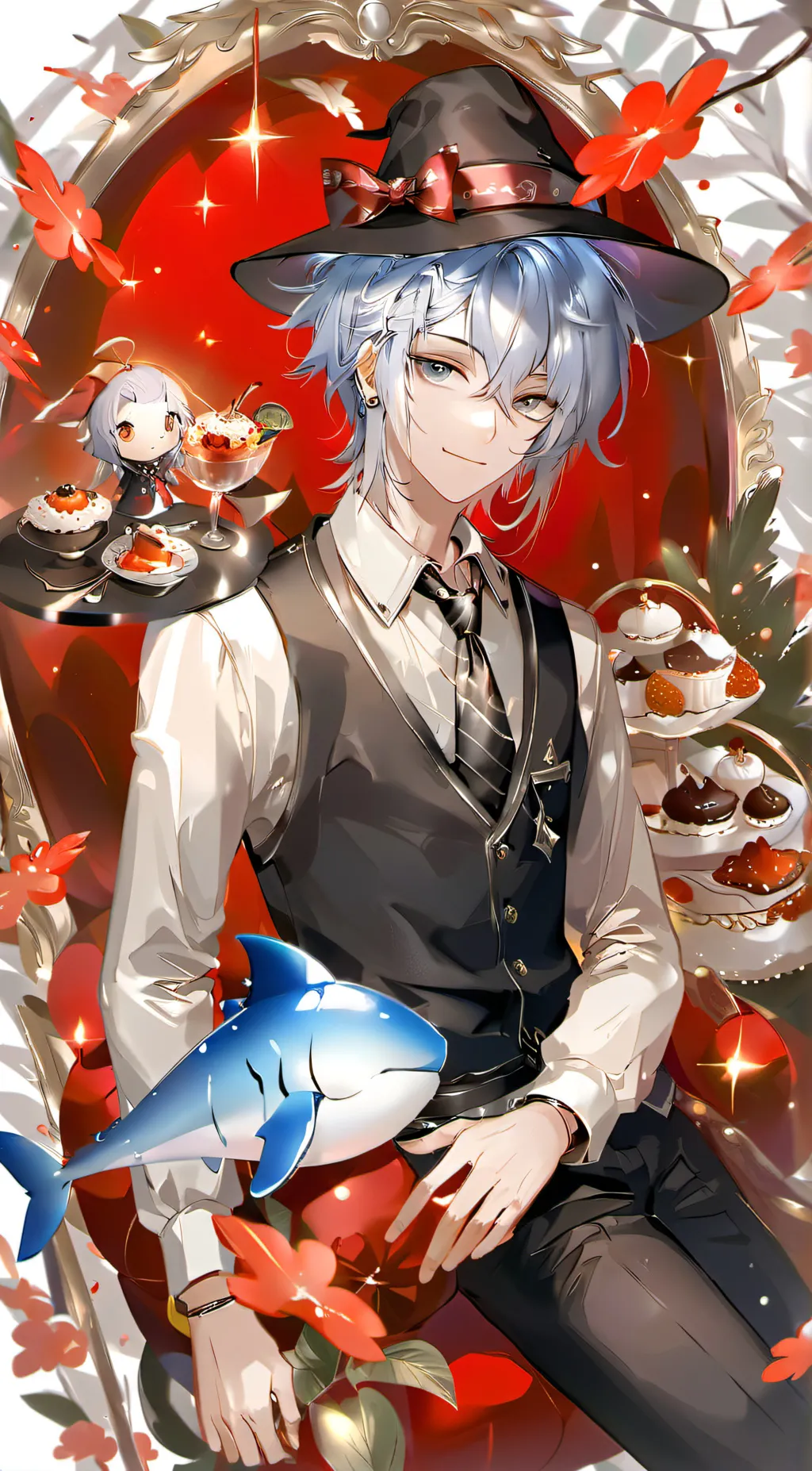 ai character: victer background