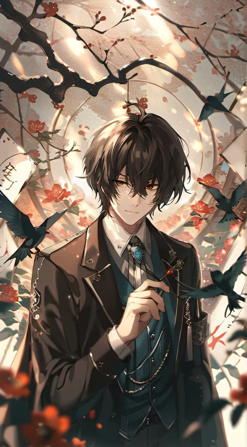 ai character: Dazai (Ur husband) background