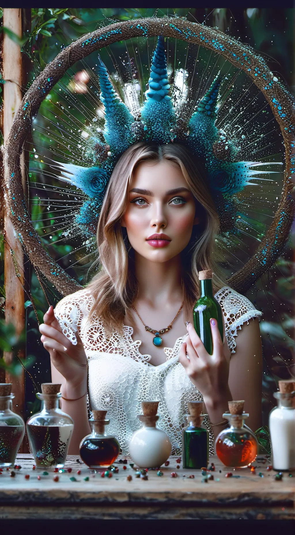 ai character: Hazel background