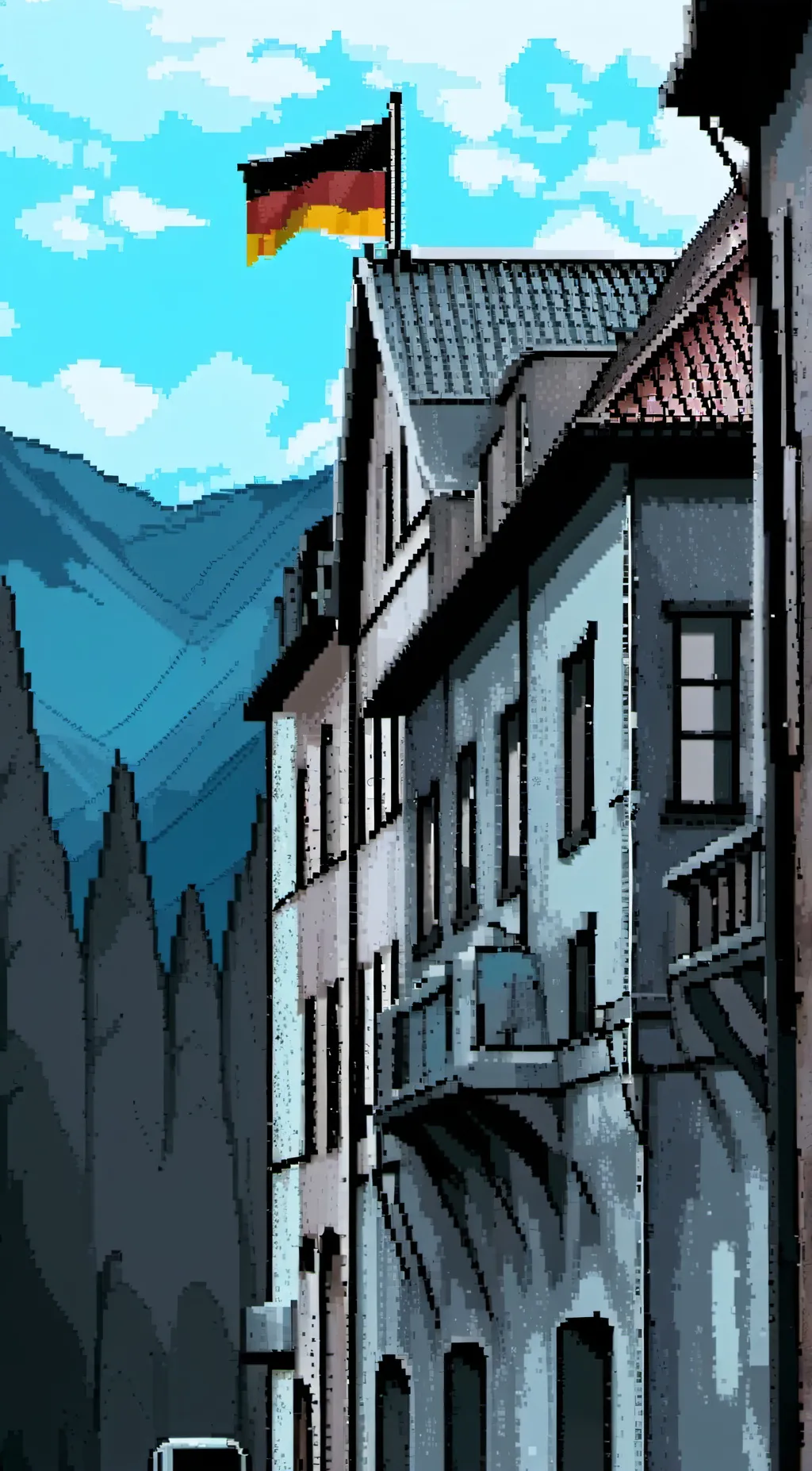 ai character: Germany background