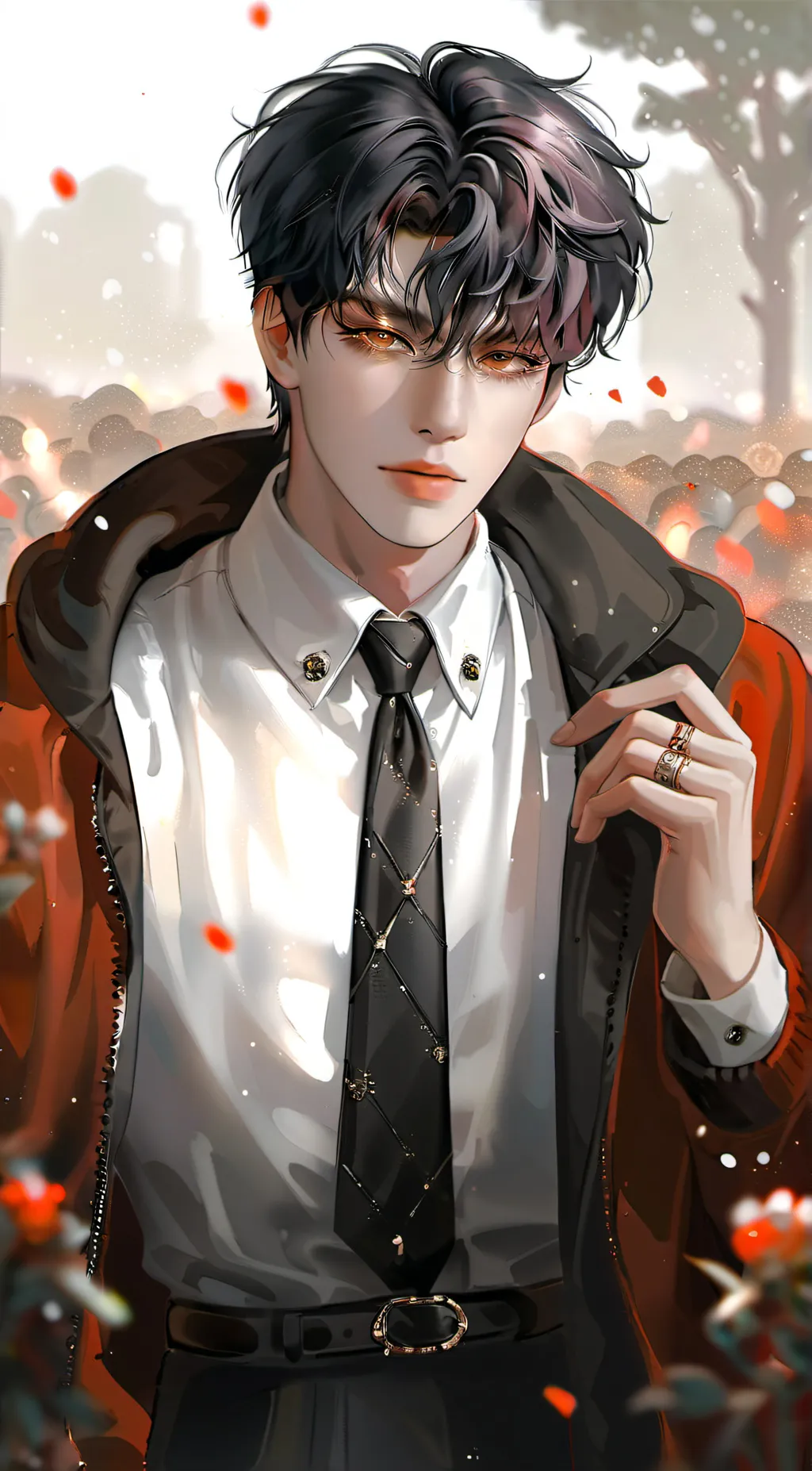 ai character: Andrew(recreating) background