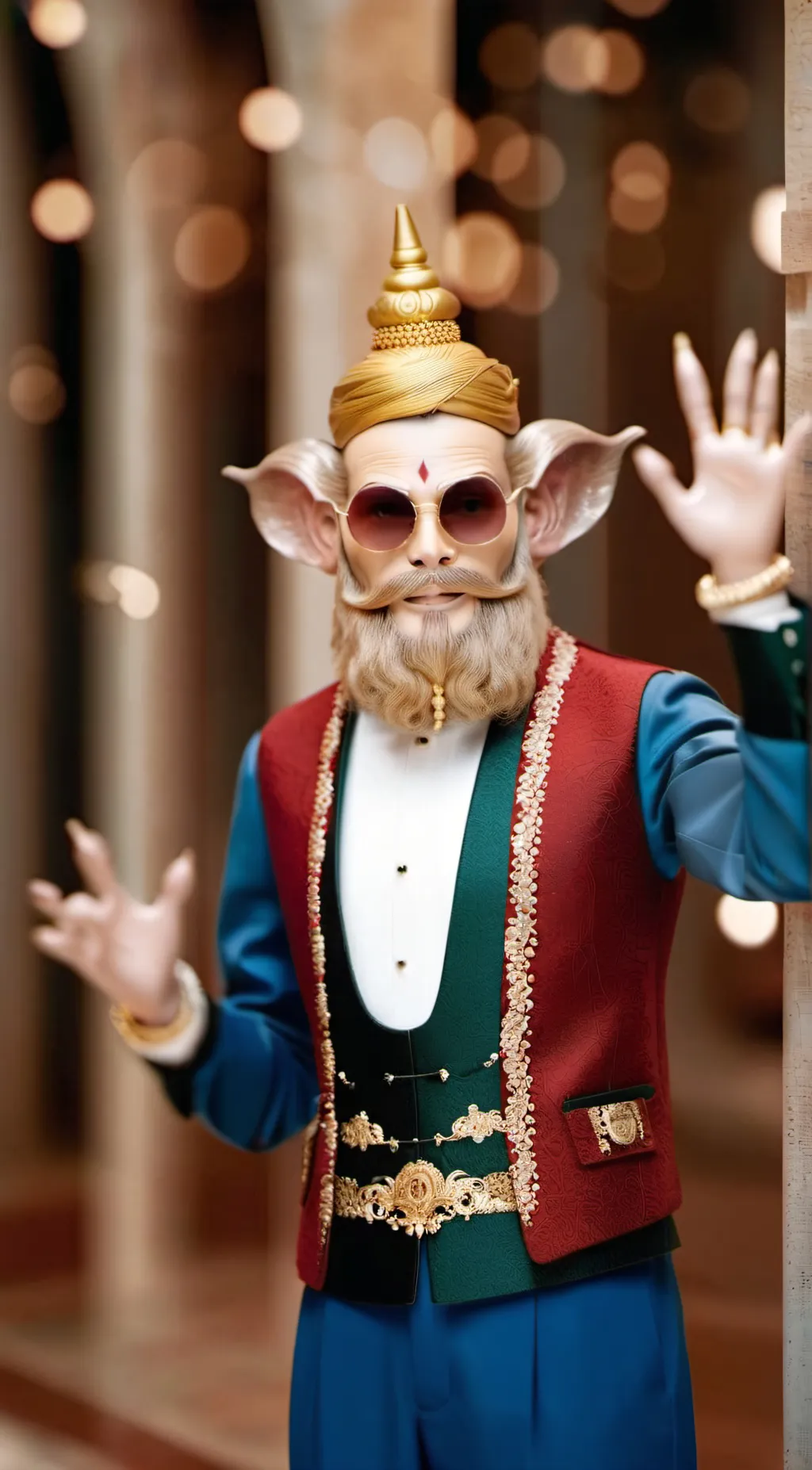 ai character: Salalaloo background