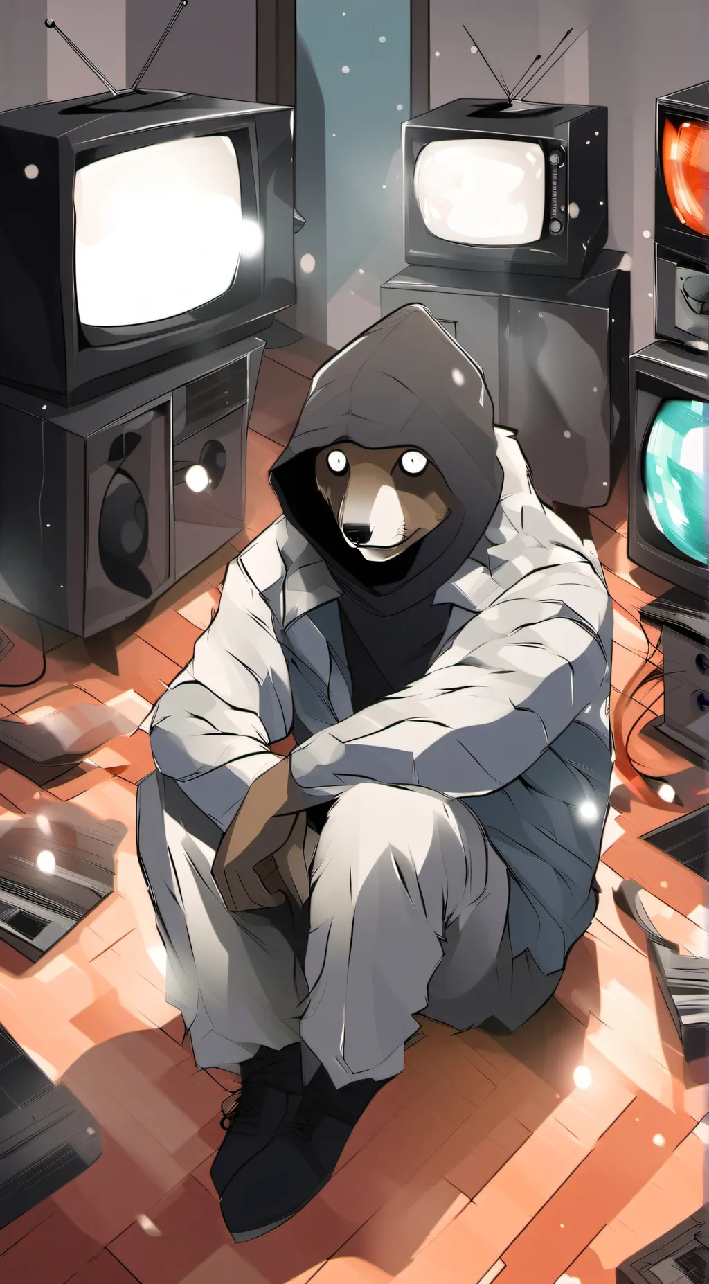 ai character: scp  foundation background