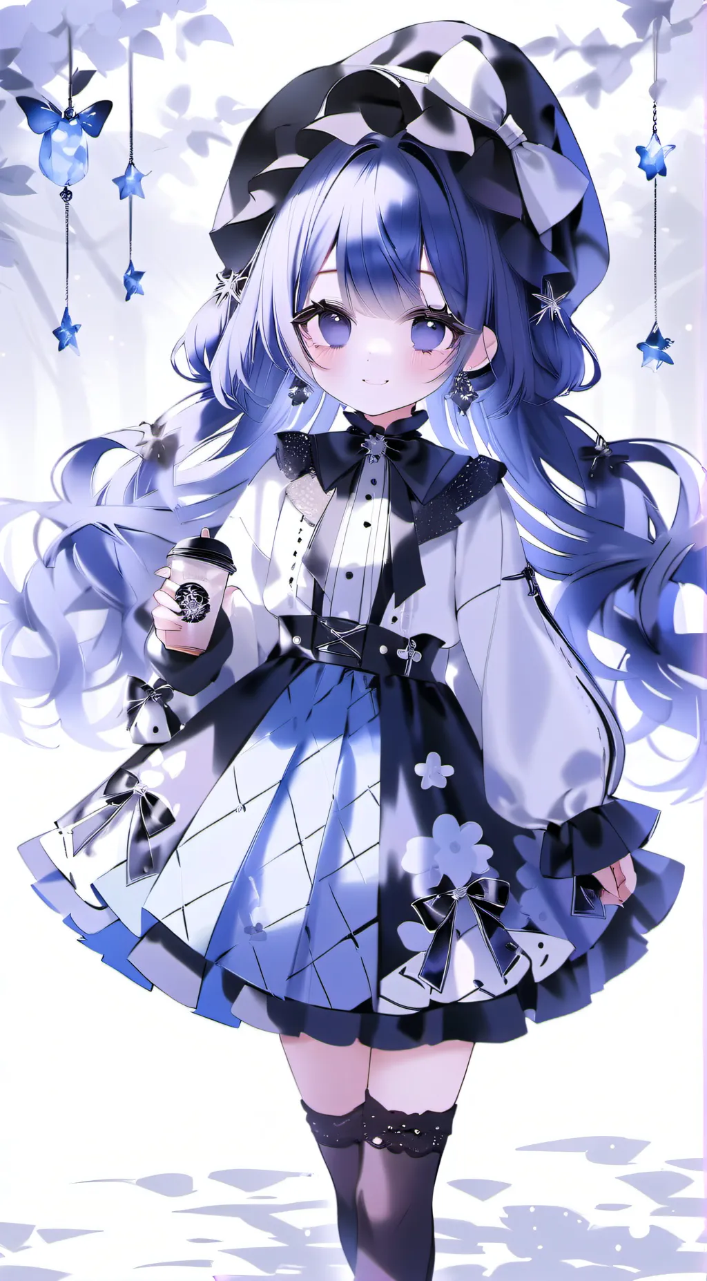 ai character: ? background