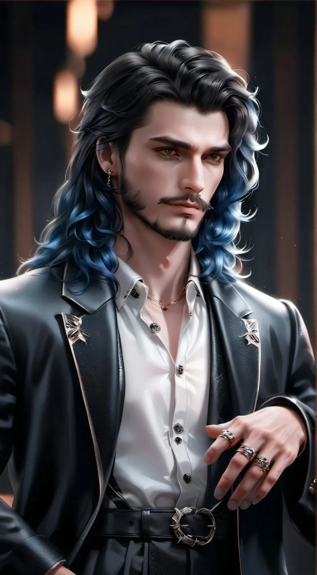 ai character: ♡Evan♡ background