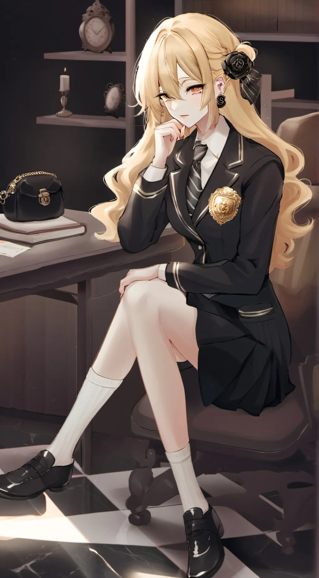 ai character: Haruka  background