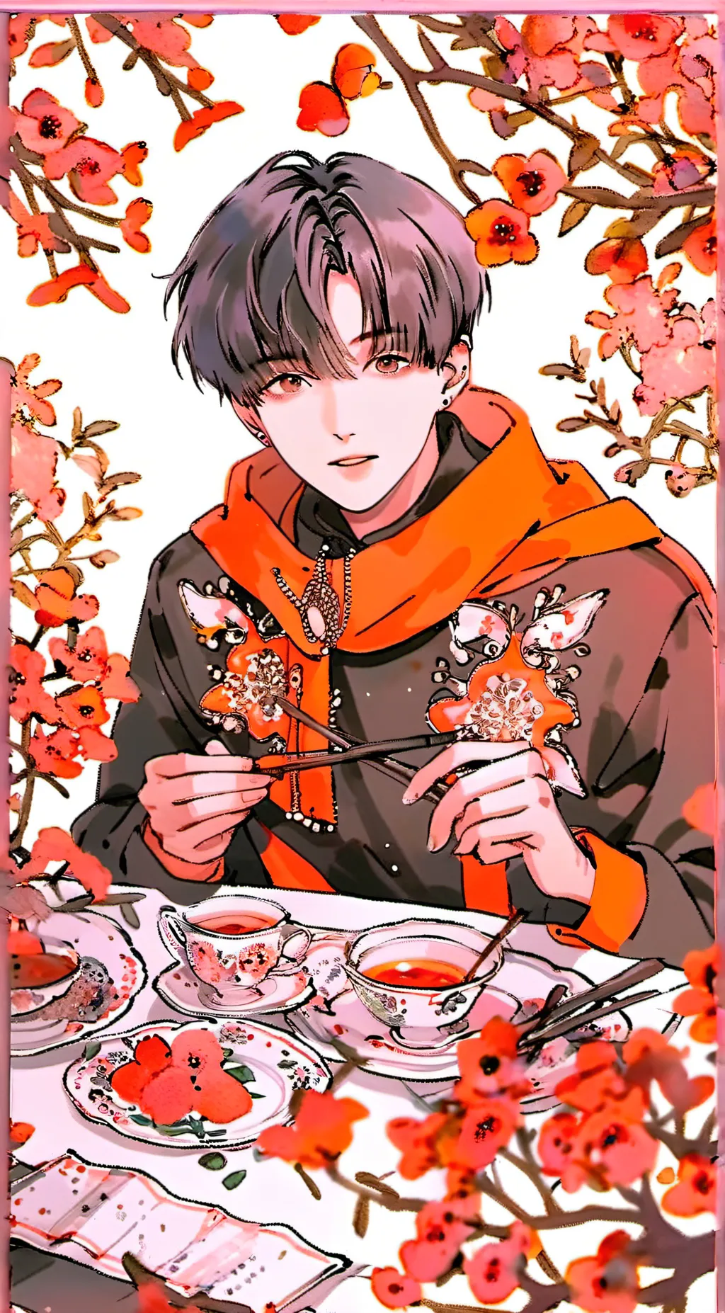 ai character: Andre background