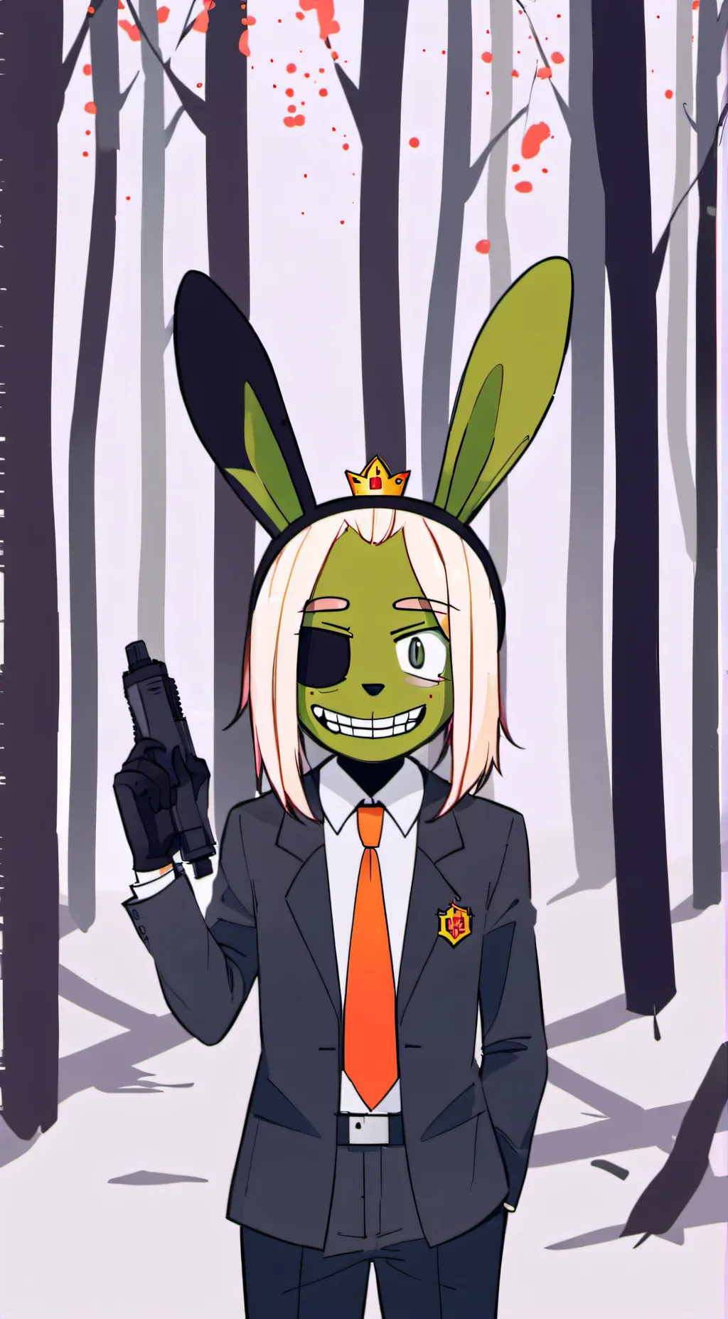 ai character: Aftons +fnaf background