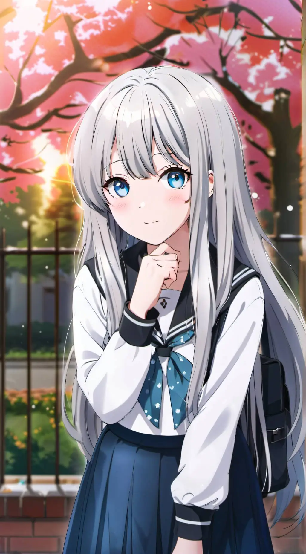 ai character: Saya background