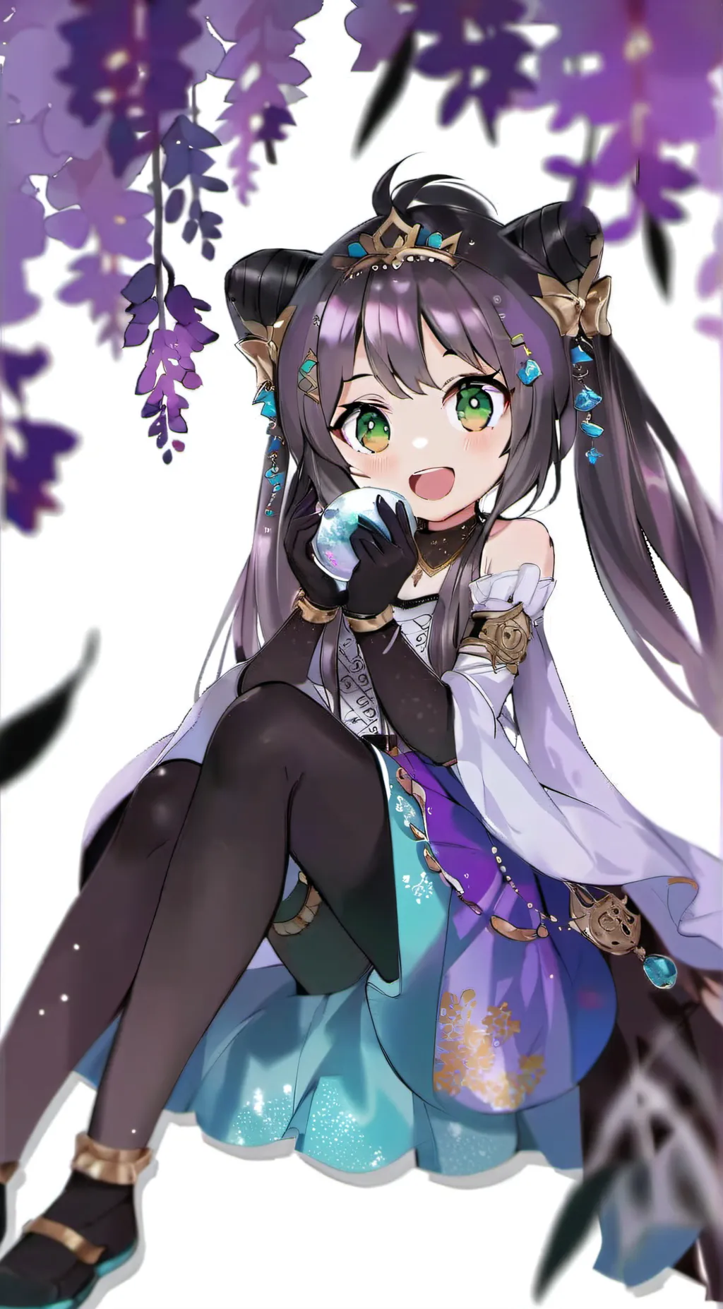 ai character: lunar esclipe background