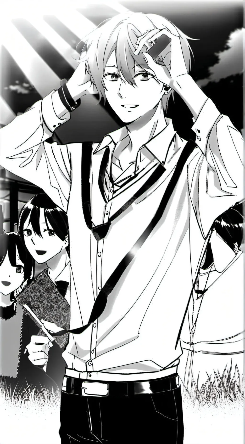 ai character: ron background