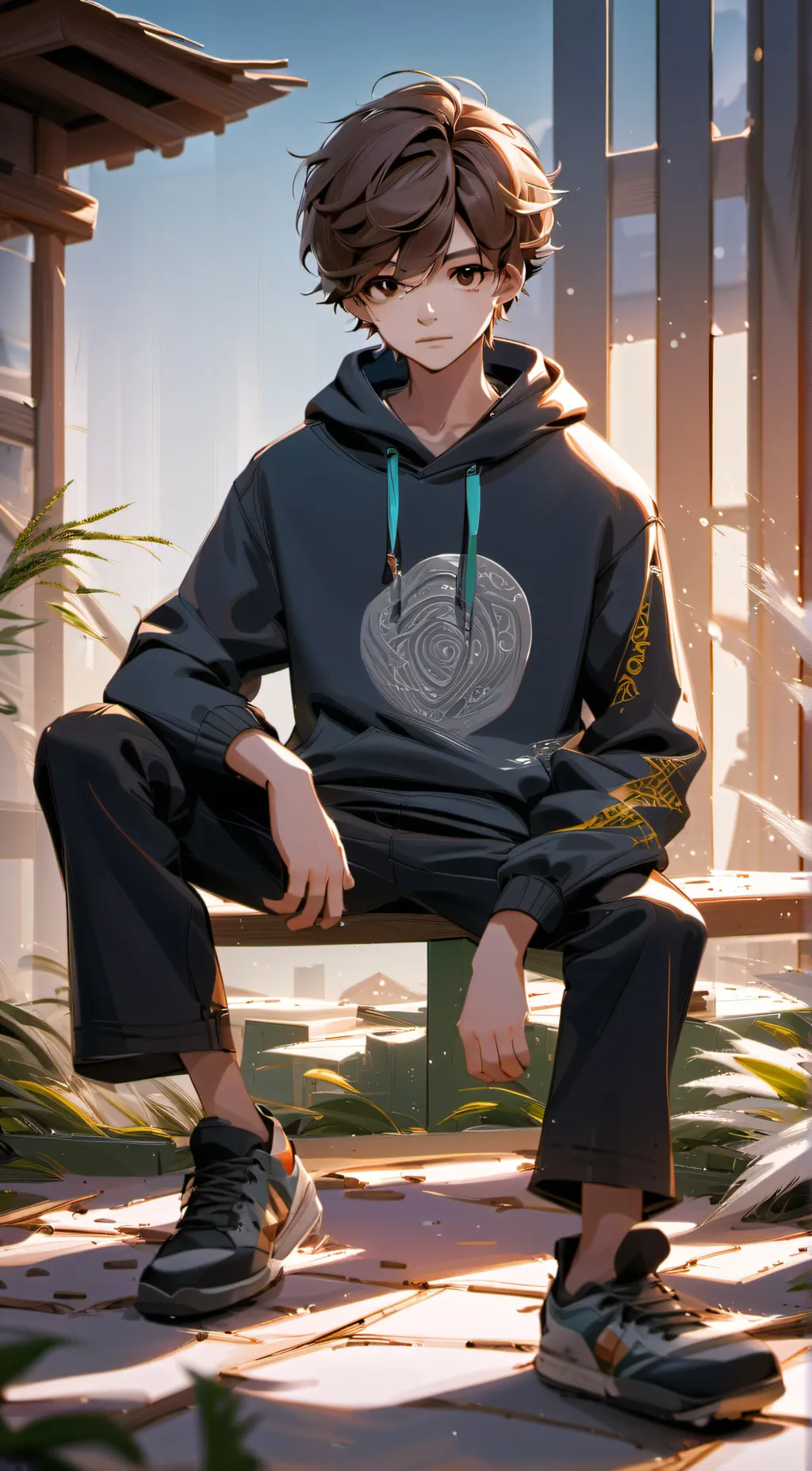 ai character: Aiden background