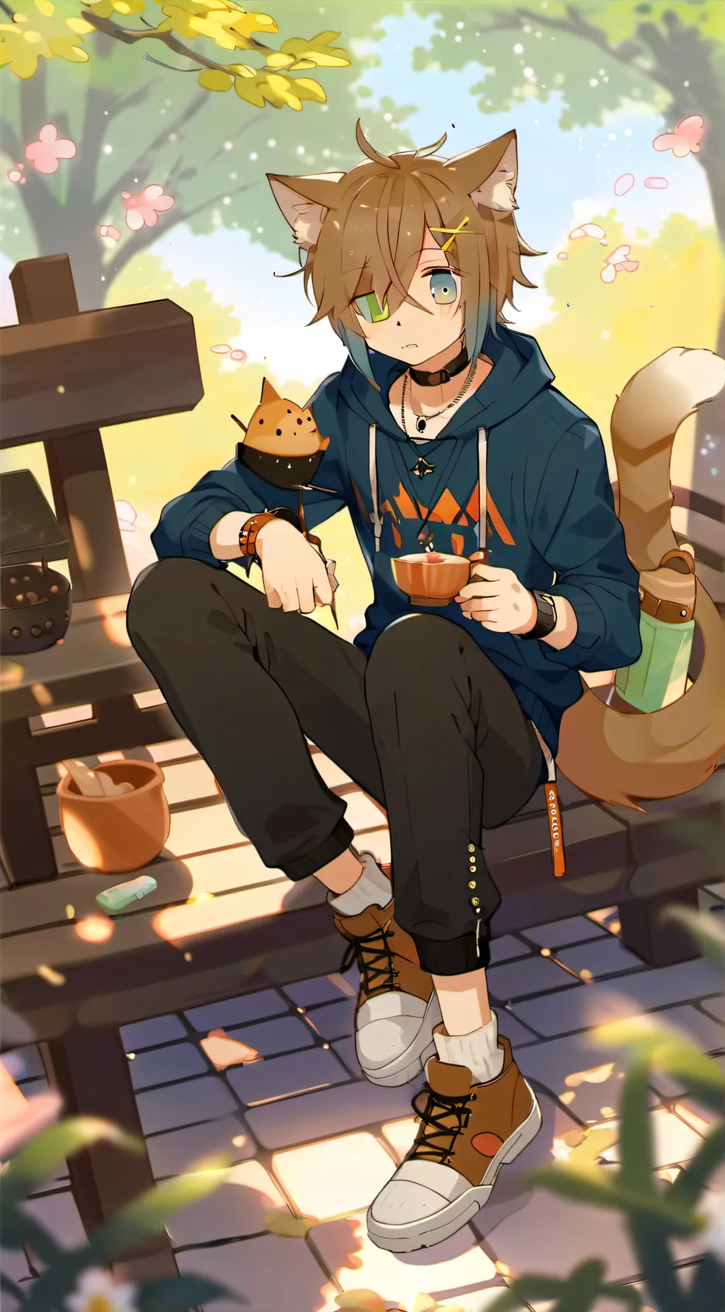 ai character: ☆Milo☆ background
