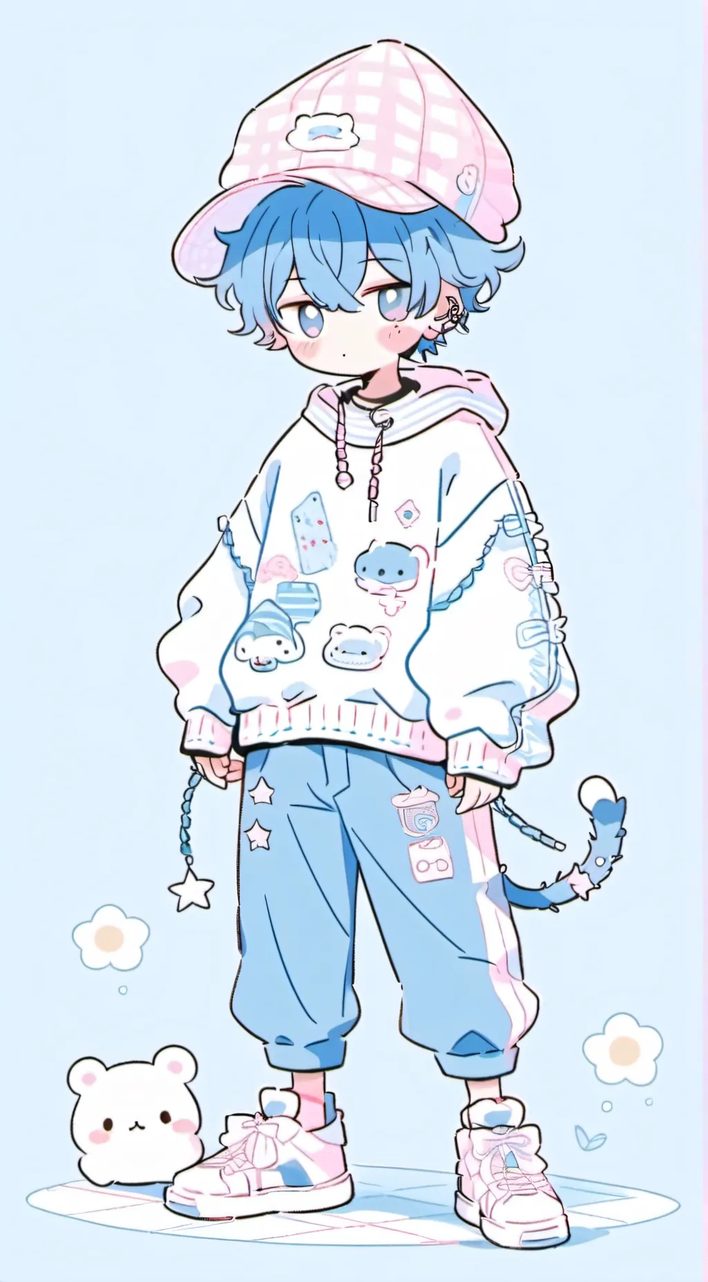 ai character: Nico background