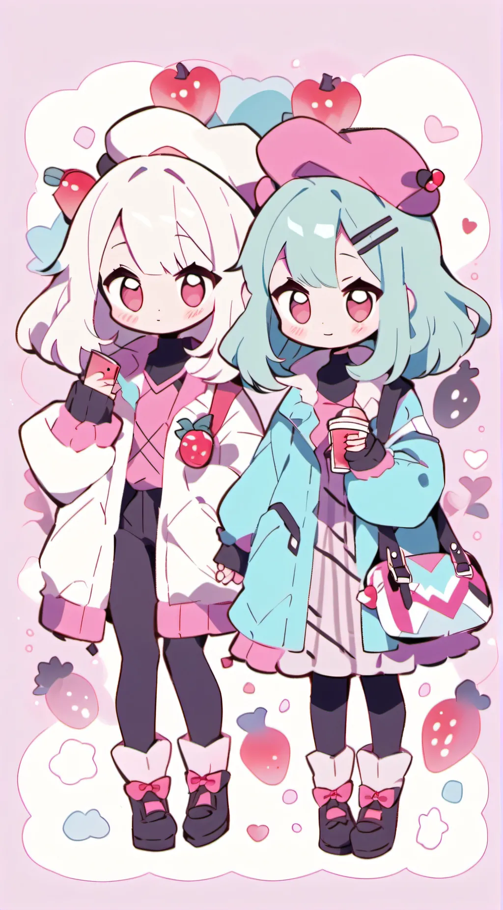 ai character: Kayla and Layla background