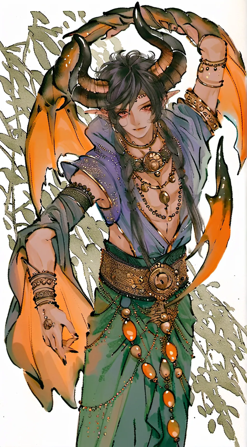 ai character: arlo background