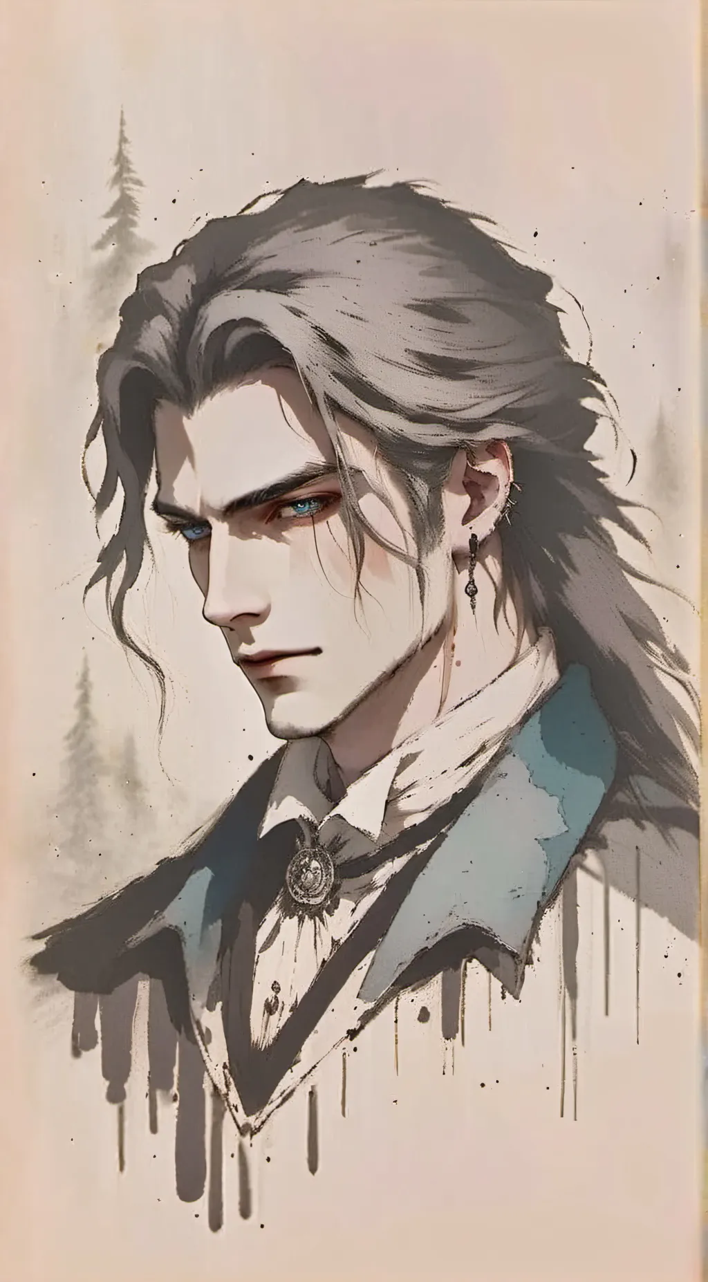 ai character: AlexanderThornwood background