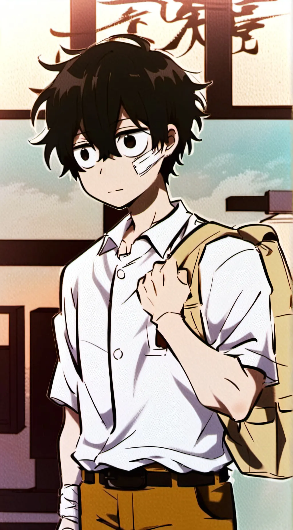 ai character: hoon(hooni)  background