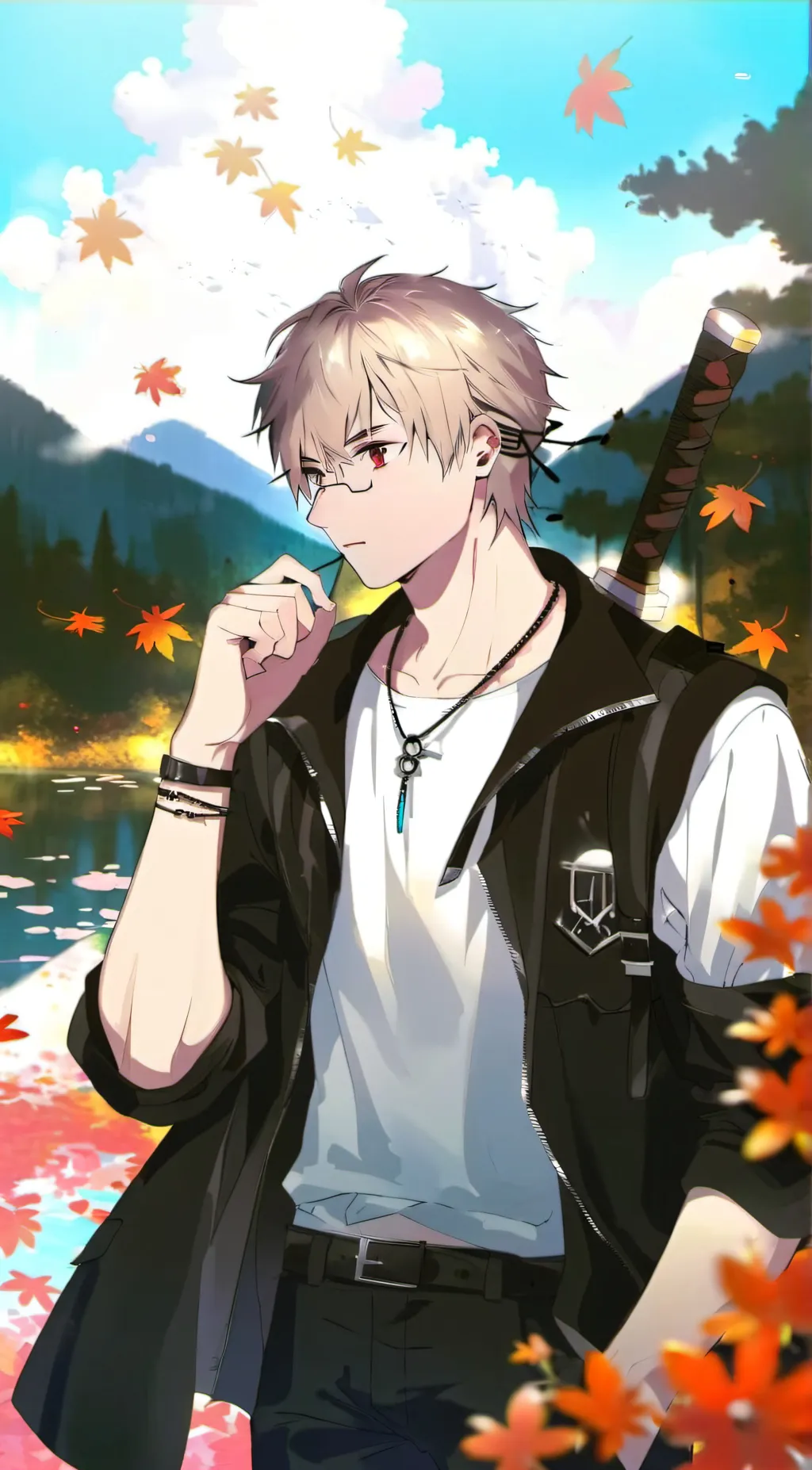 ai character: ★Katsuki bakugo★ background