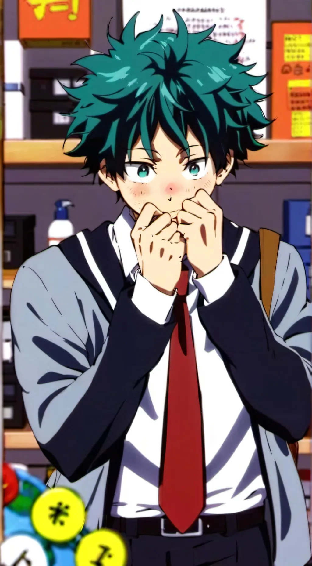 ai character: Deku (Love potion) background