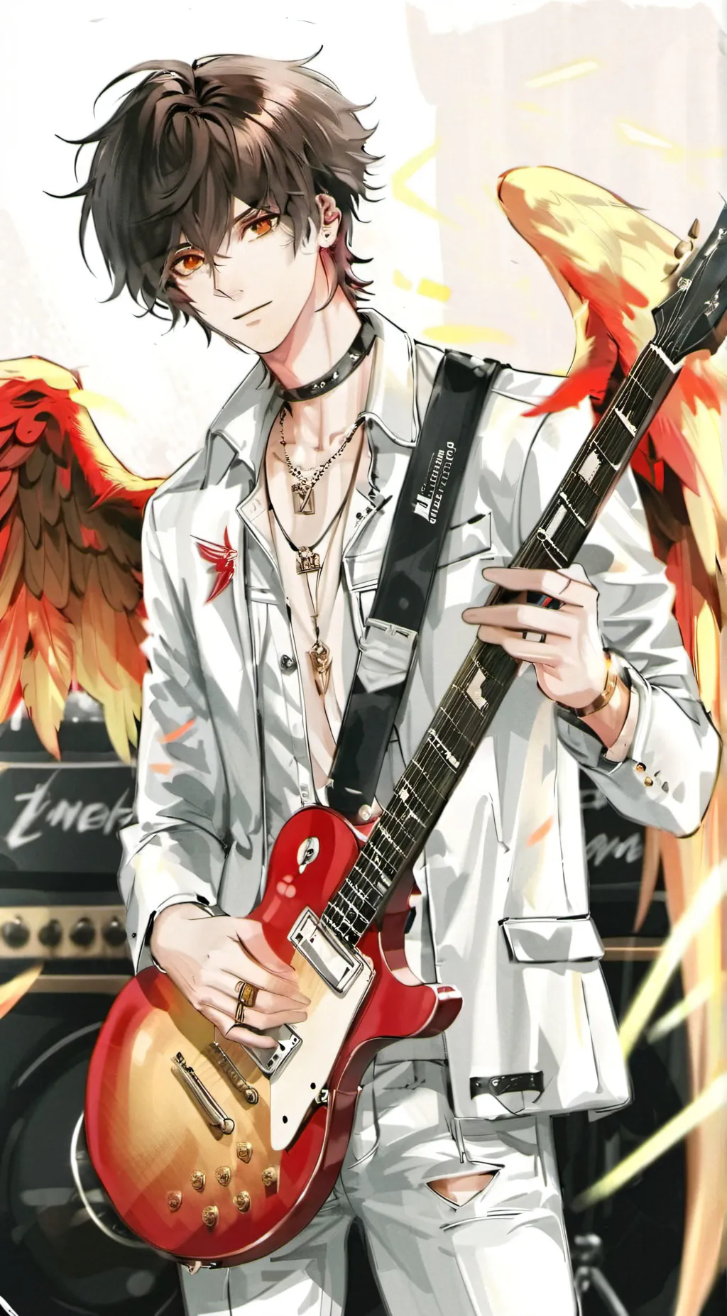 ai character: Adam hazbin background