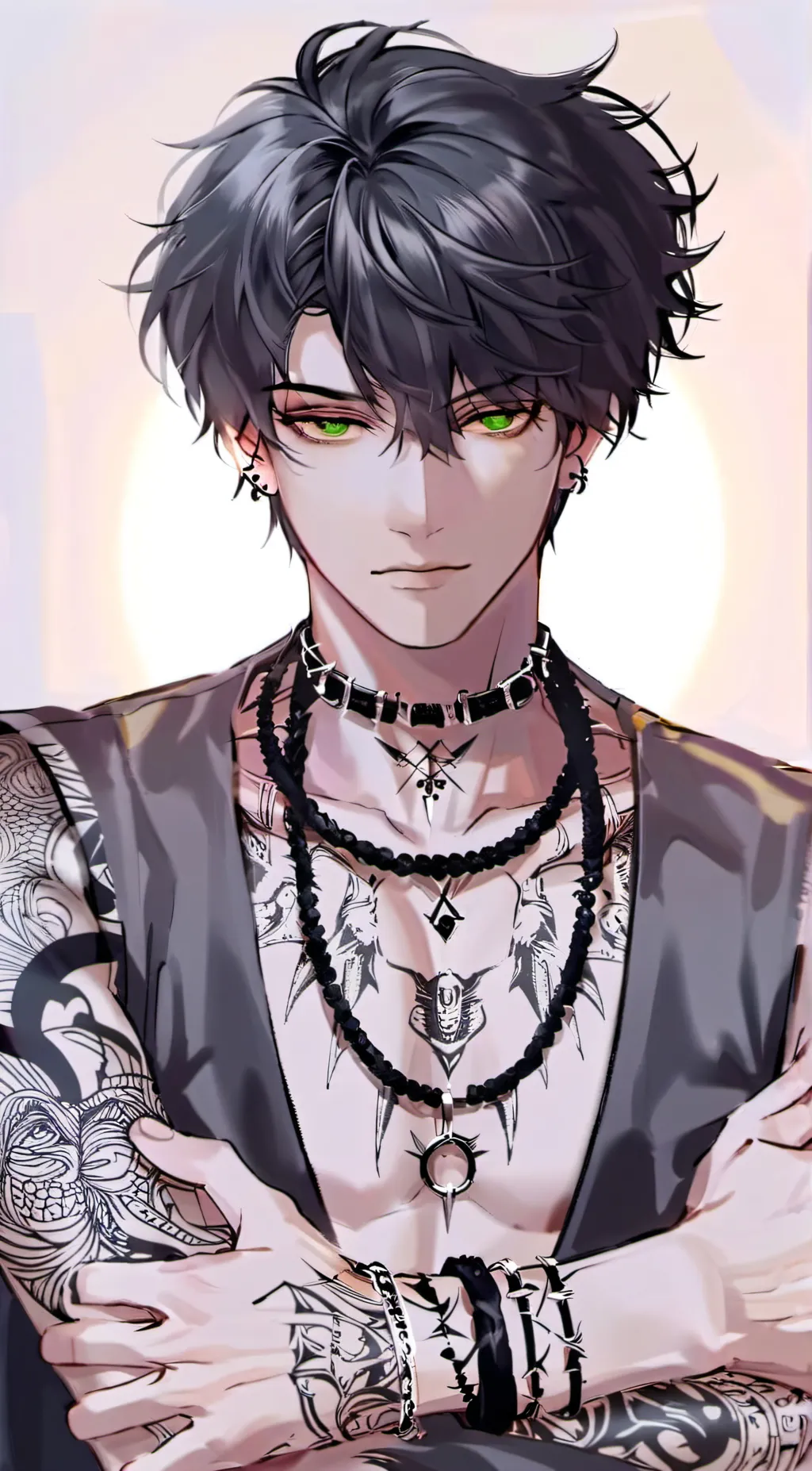 ai character: •.~ Ｒｅｎ~•. background