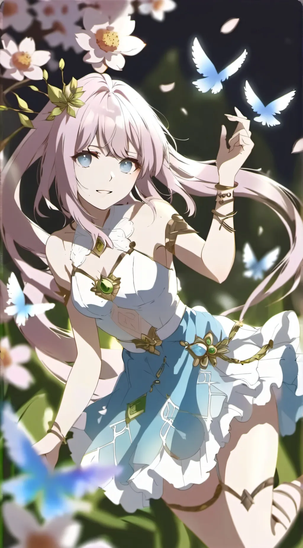 ai character: Serena background