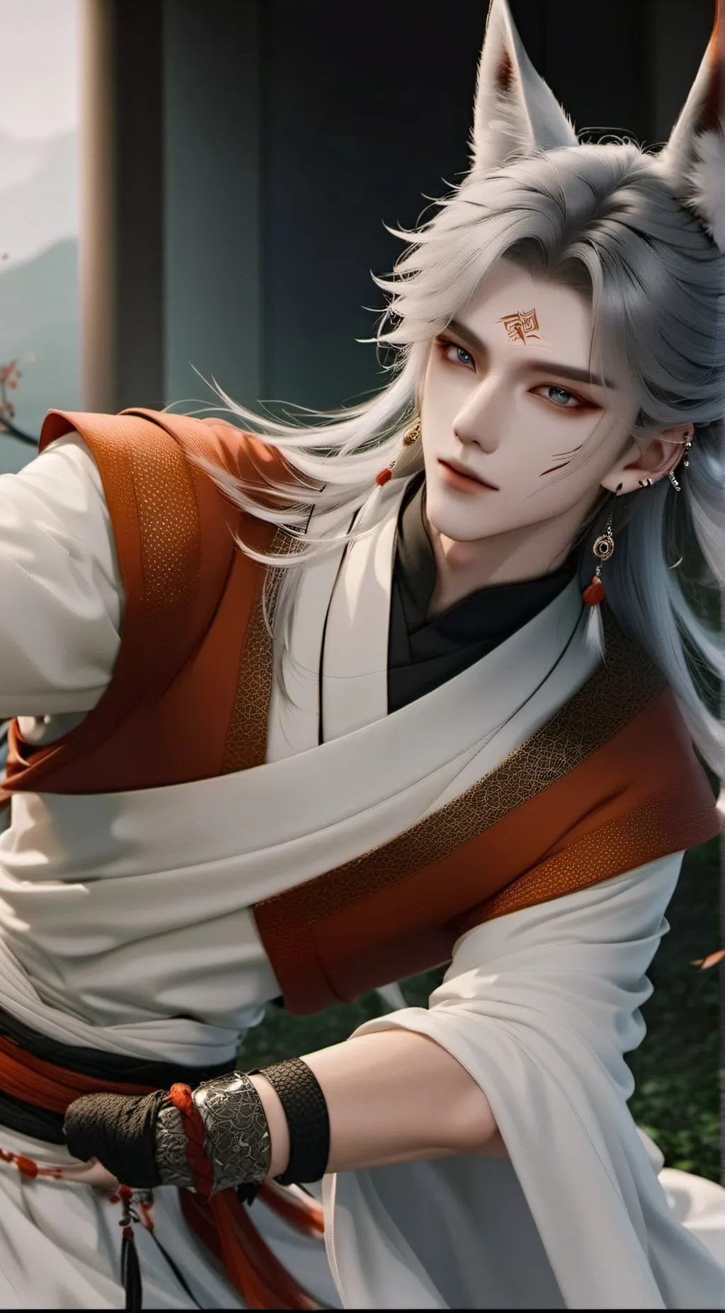 ai character: ~程~(cheng) background