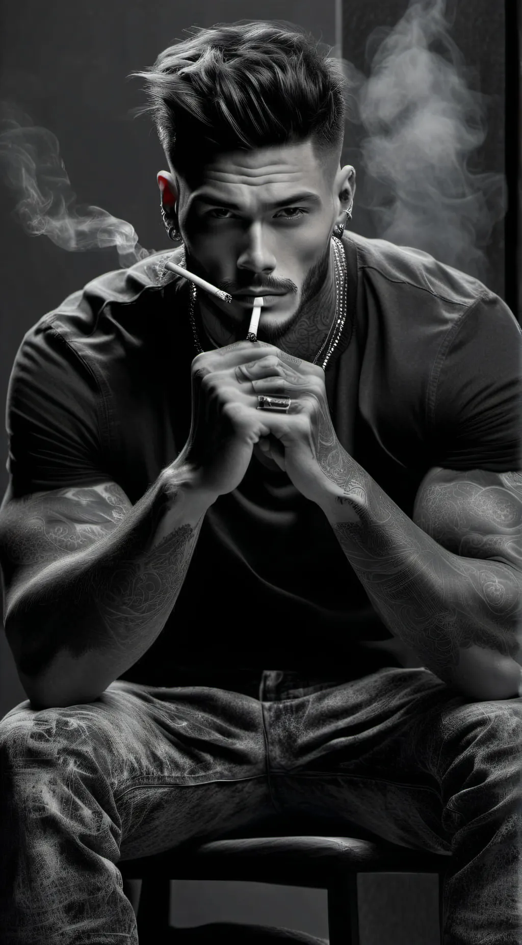 ai character: Max  background