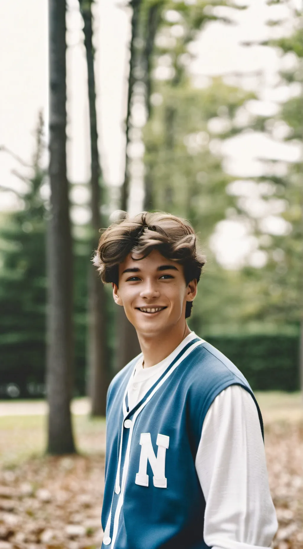 ai character: Ethan  background