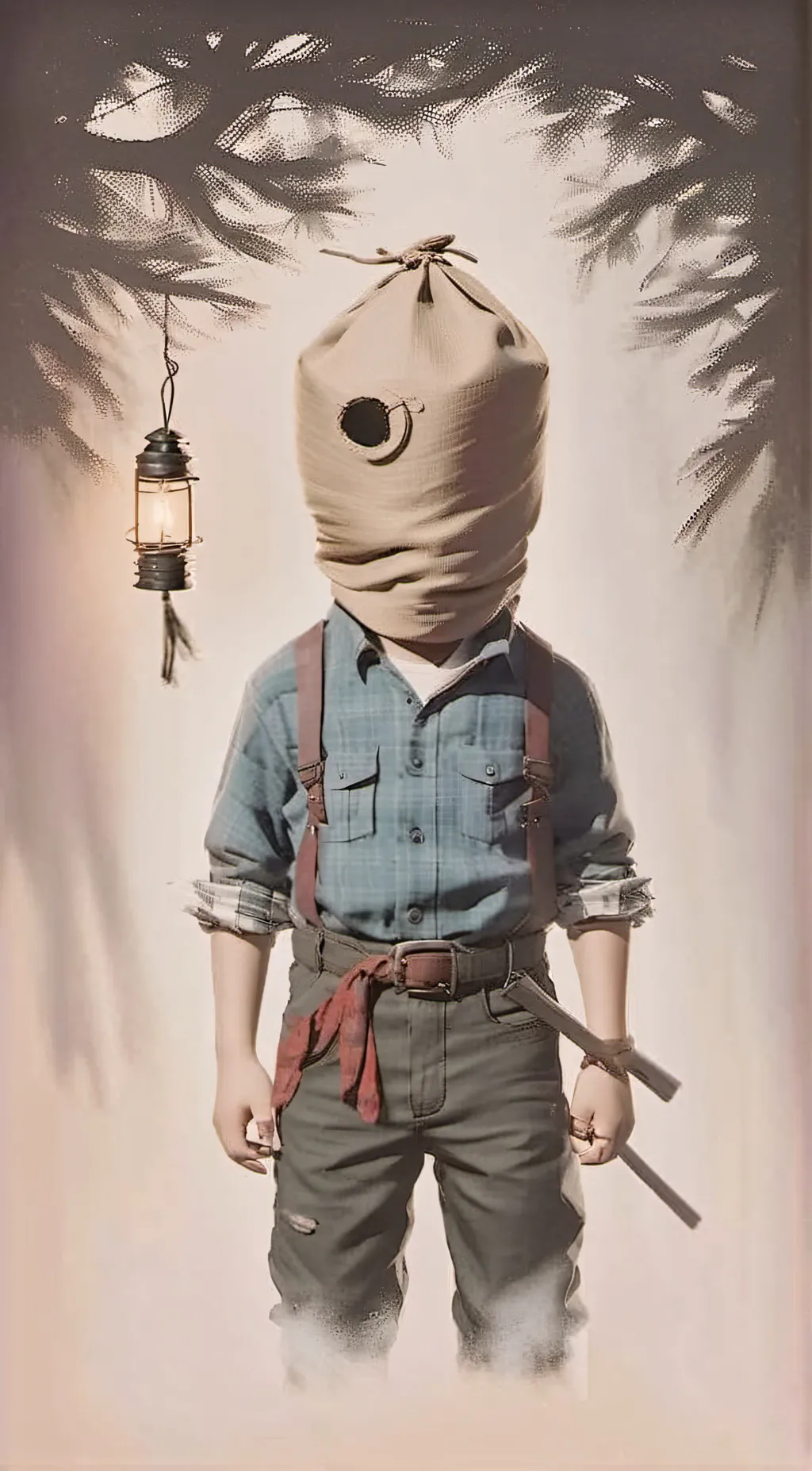 ai character: Crow background